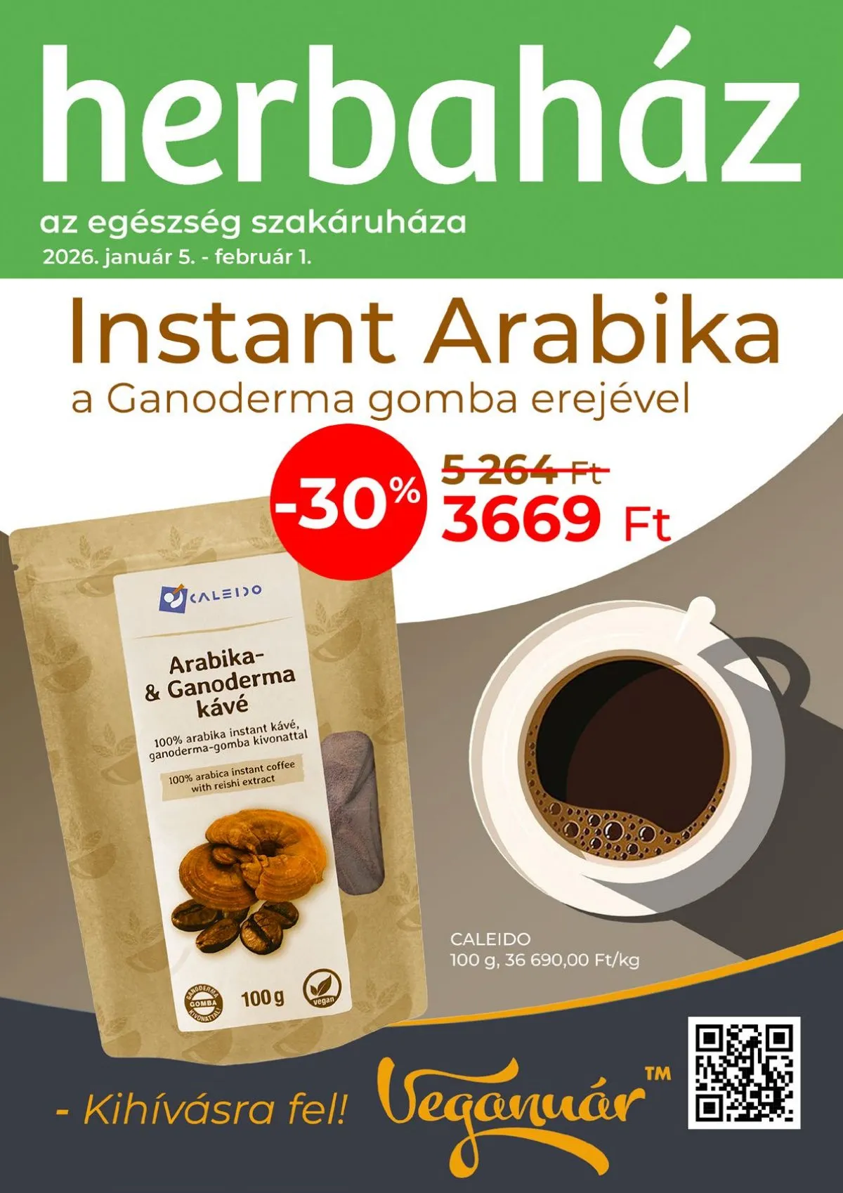 Herbahaz akciós újság 01.05–02.01