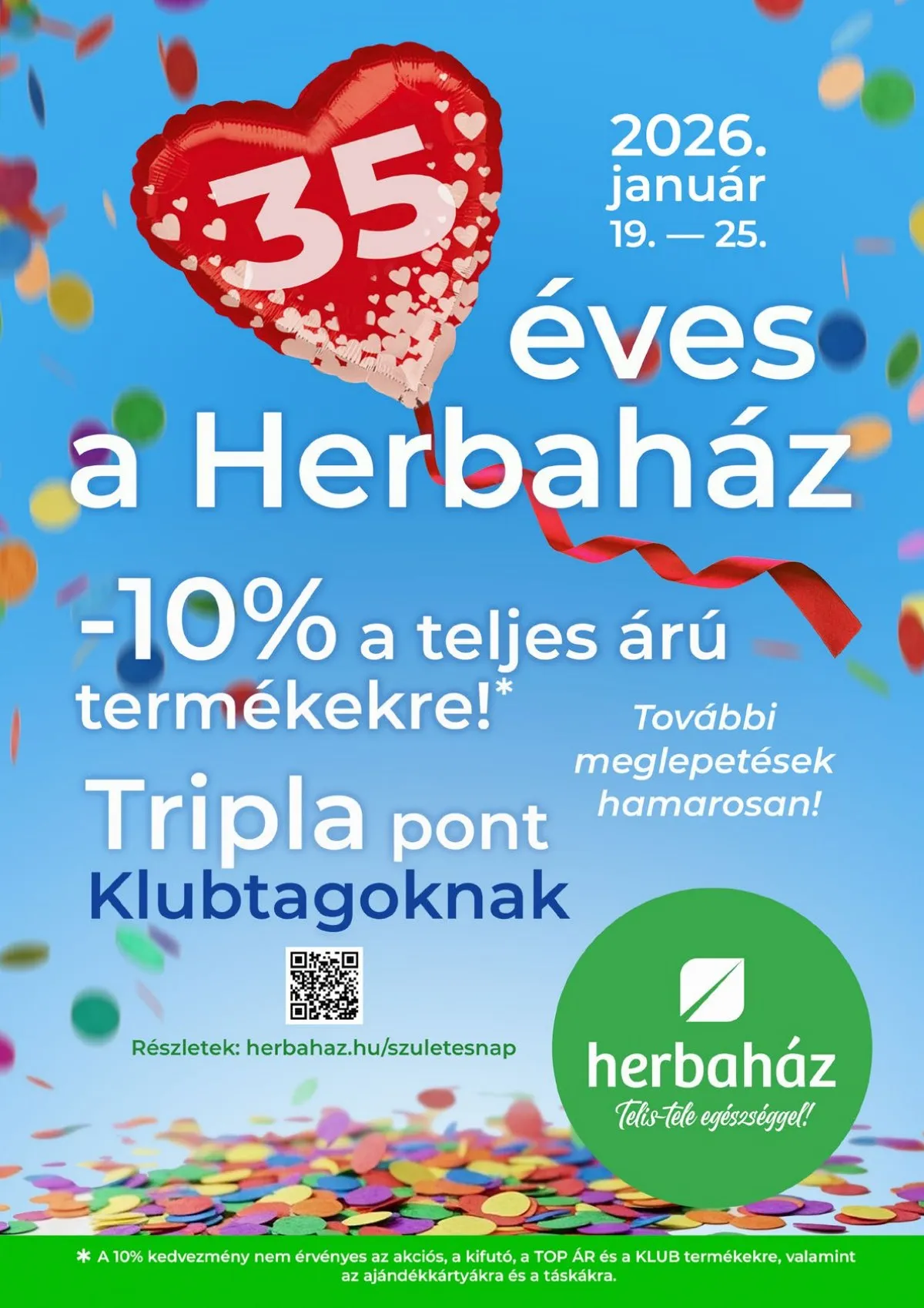 Herbahaz akciós újság 01.05–02.01 – 23. oldal