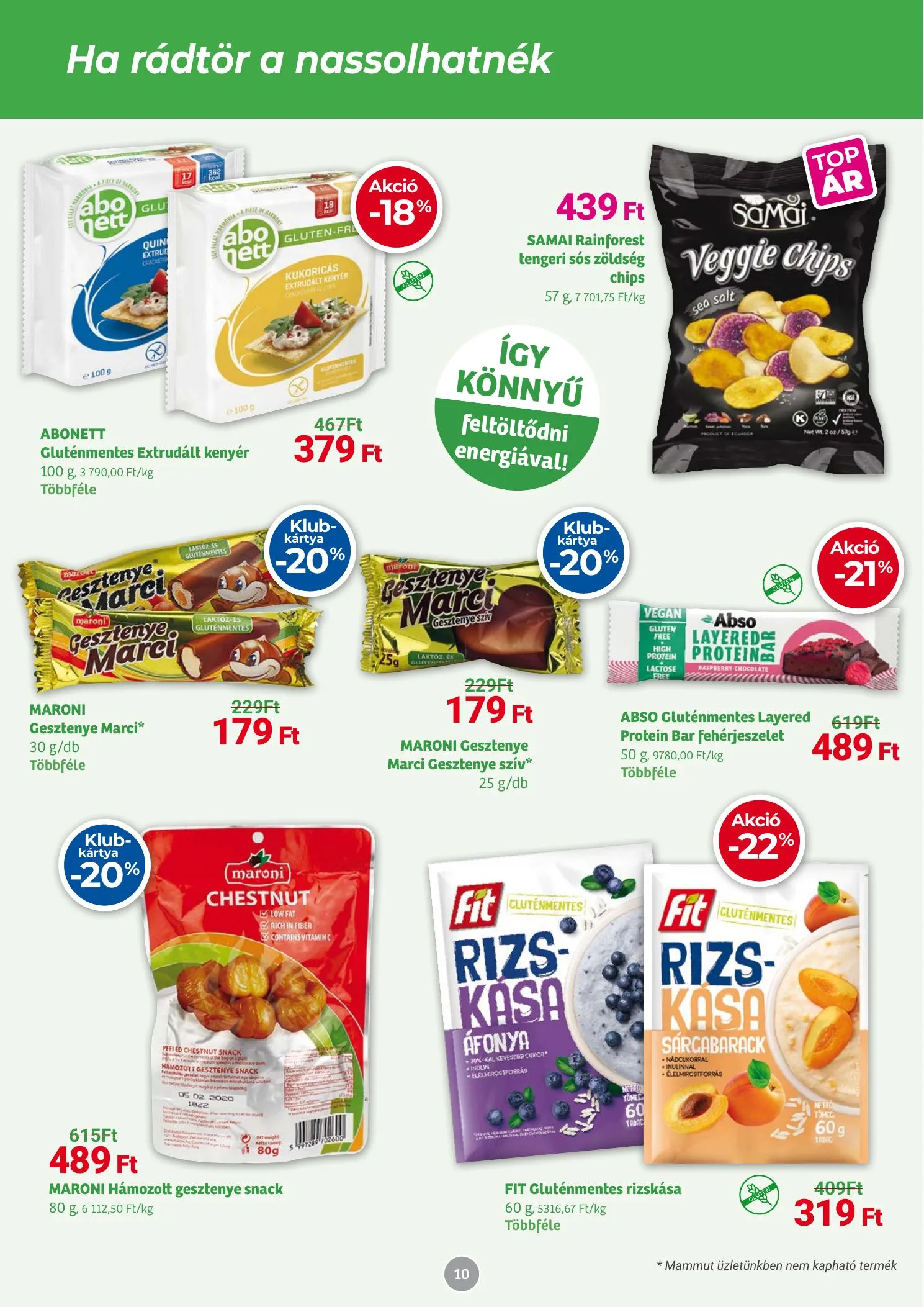 Herbahaz akciós újság 03.04–04.06 – 10. oldal