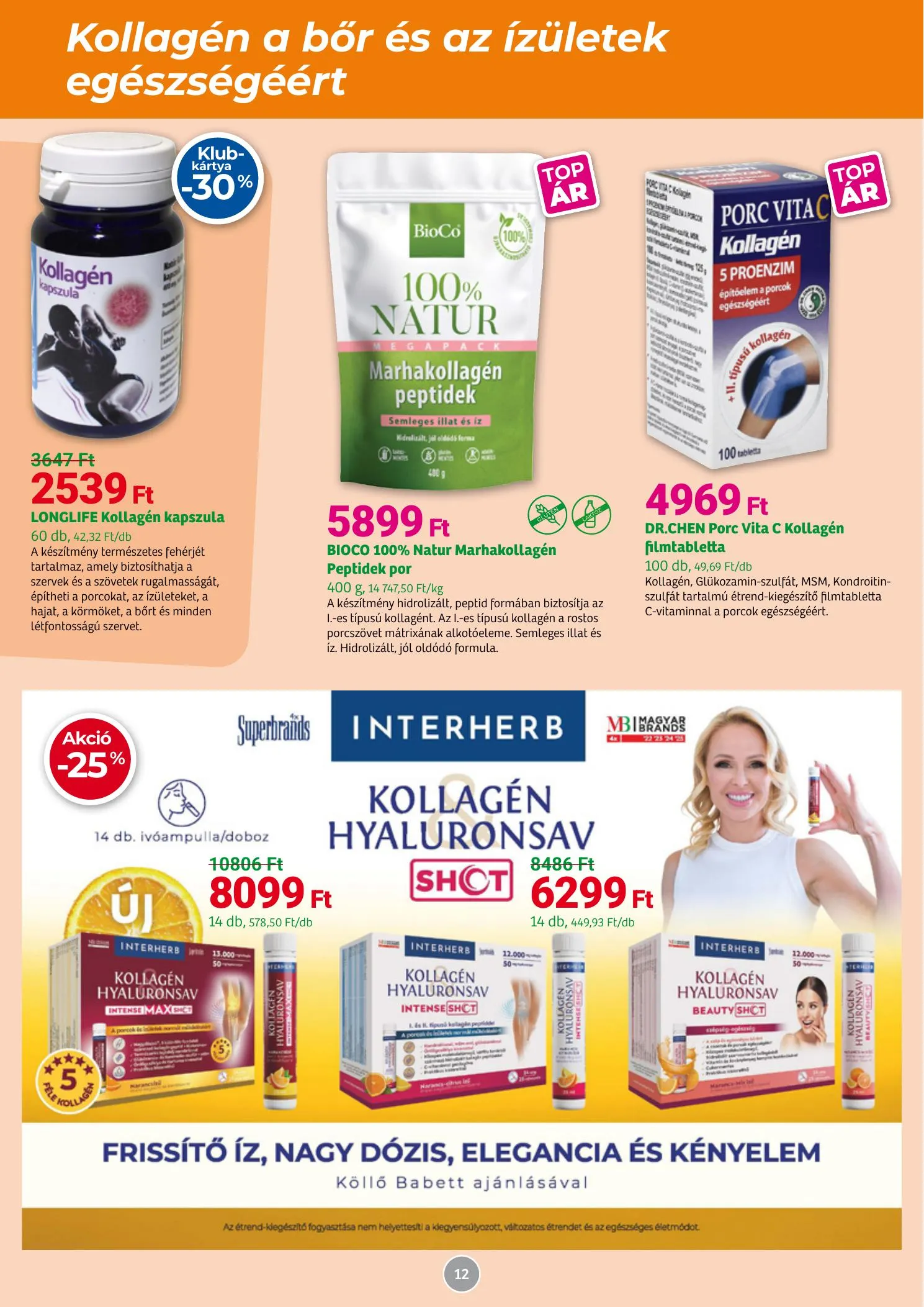 Herbahaz akciós újság 04.07–05.03 – 12. oldal