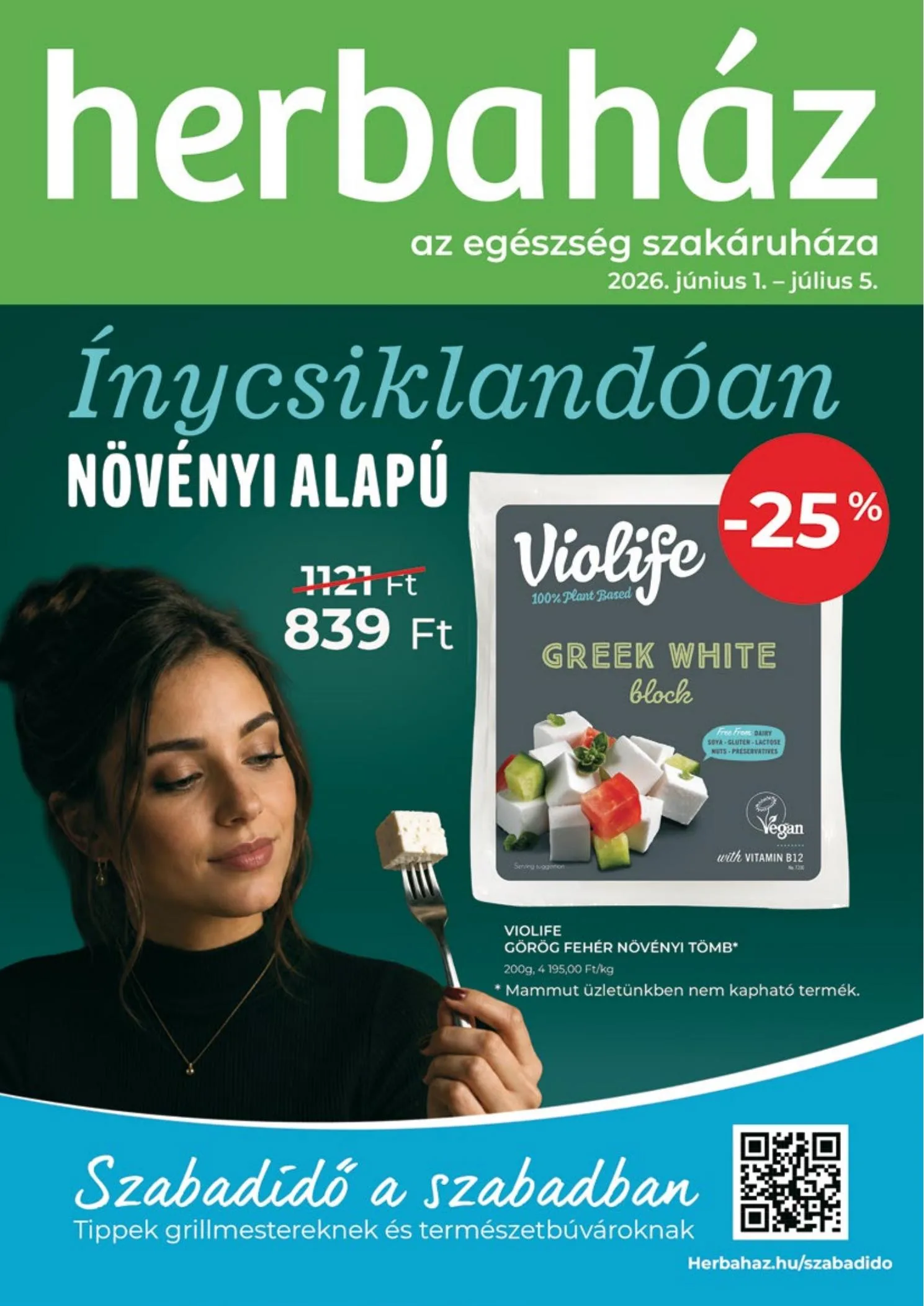 Herbahaz akciós újság 06.01–07.05