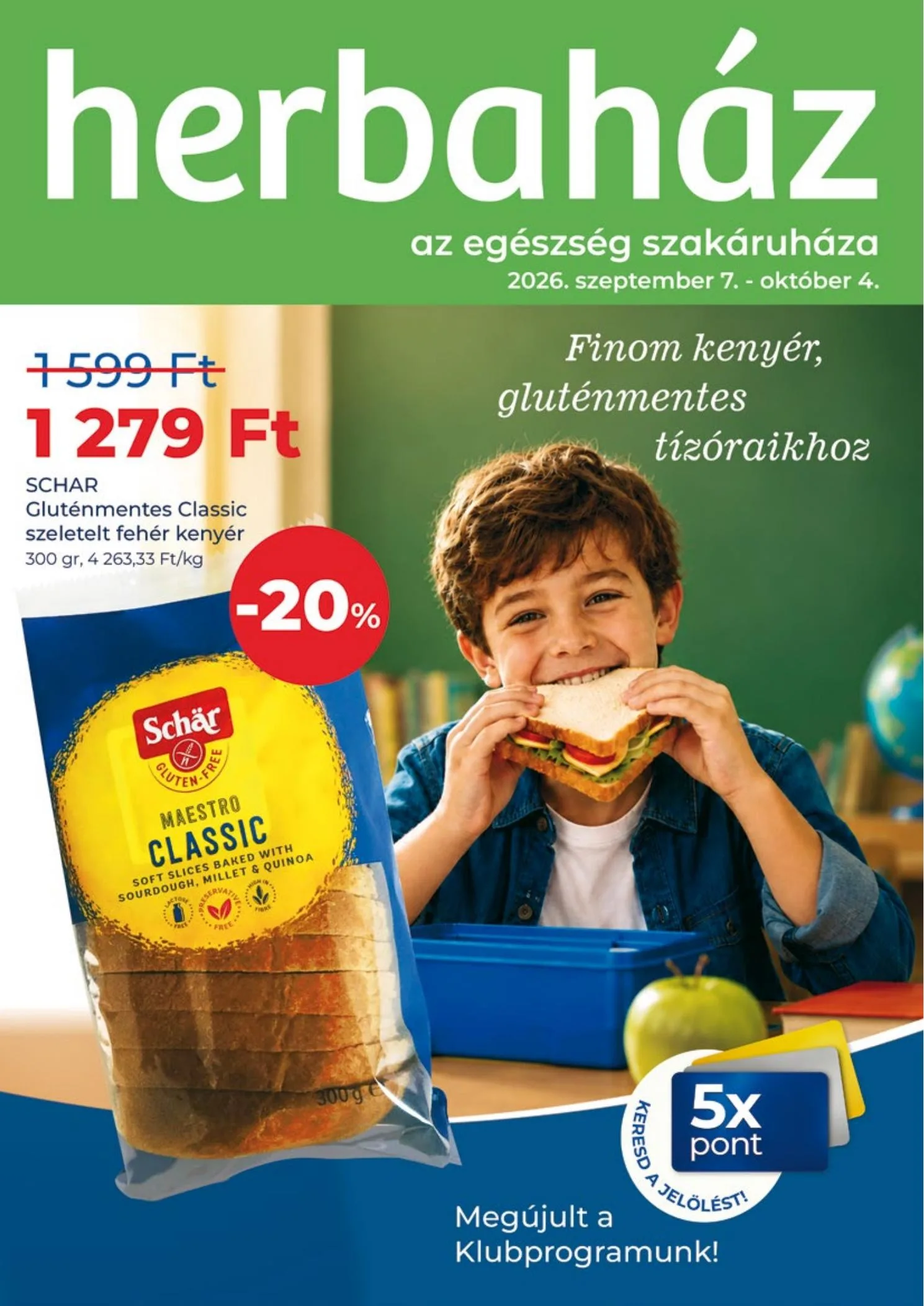 Herbahaz akciós újság 09.07–10.04