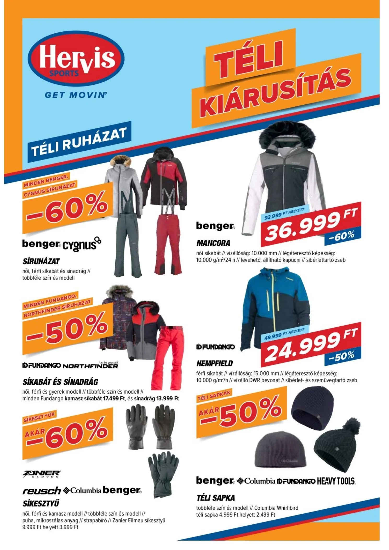 Hervis akciós újság 02.02–02.14 – 4. oldal
