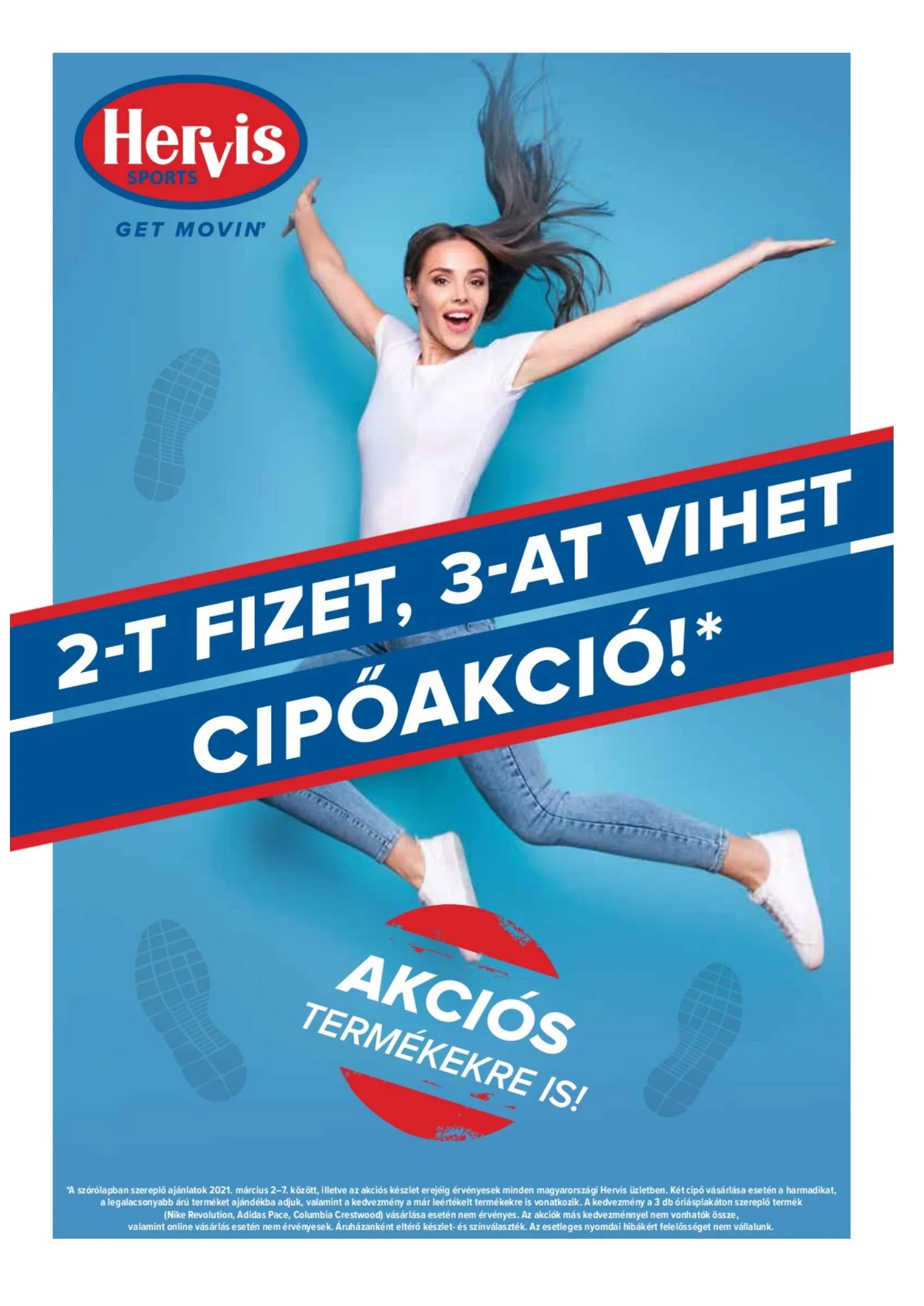 Hervis akciós újság 03.02–03.07