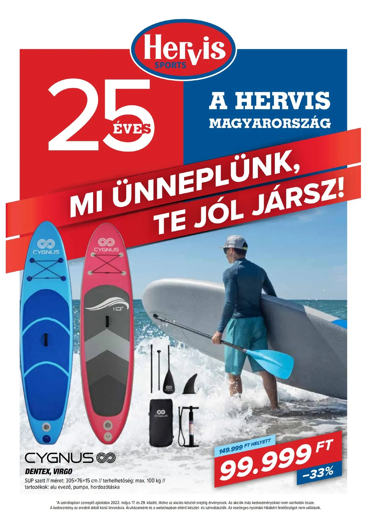 Hervis akciós újság 05.17–05.29