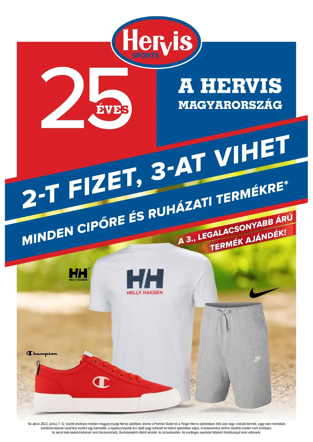 Hervis akciós újság 06.07–06.12