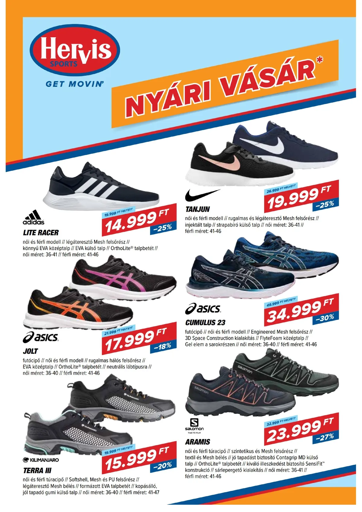 Hervis akciós újság 07.05–07.17 – 4. oldal