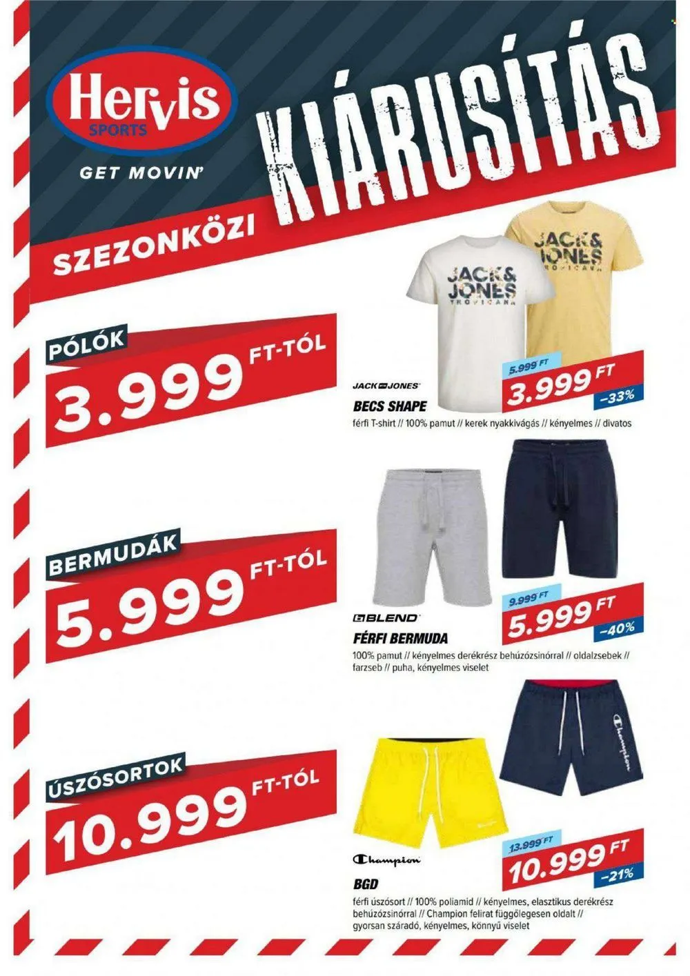 Hervis akciós újság 05.09–05.21 – 4. oldal