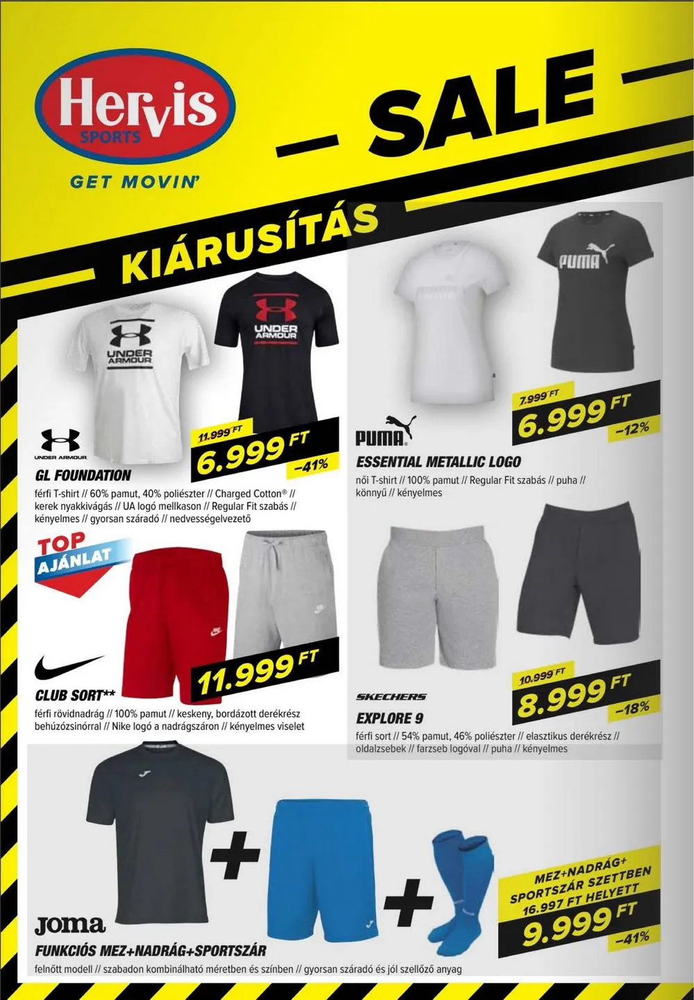 Hervis akciós újság 06.06–06.18 – 4. oldal