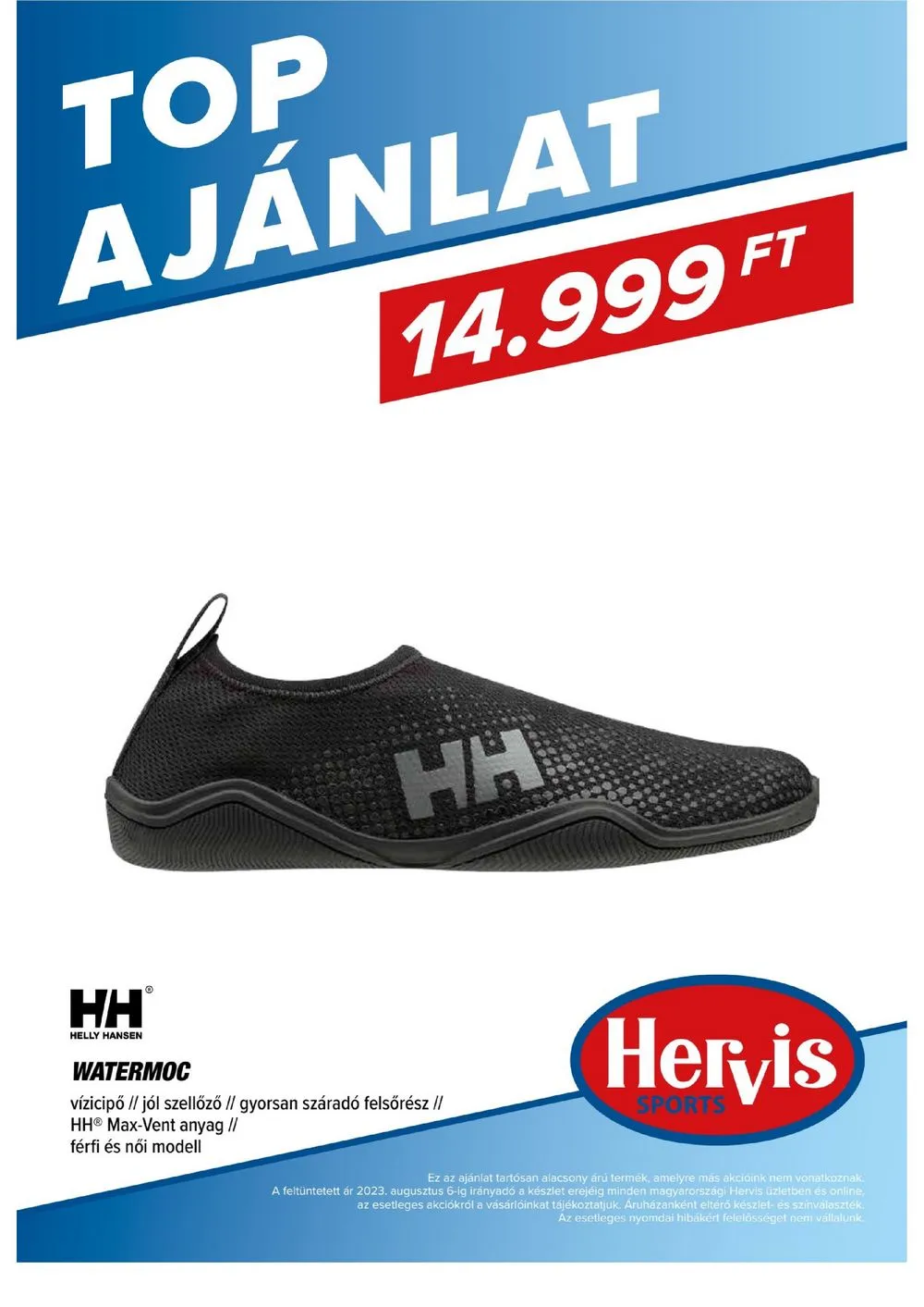 Hervis akciós újság 07.18–08.06 – 19. oldal