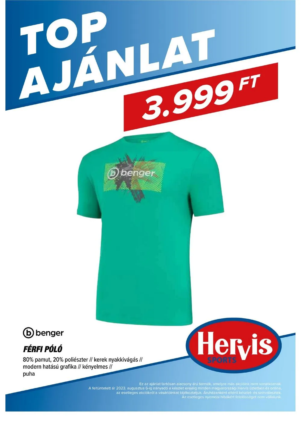 Hervis akciós újság 07.18–08.06 – 28. oldal