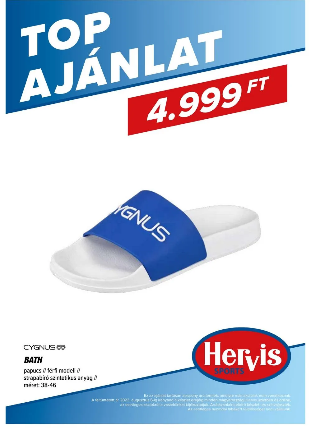 Hervis akciós újság 07.18–08.06 – 52. oldal