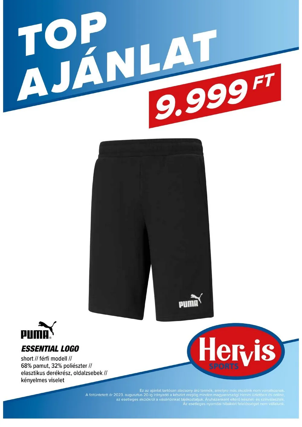 Hervis akciós újság 08.08–08.20 – 13. oldal