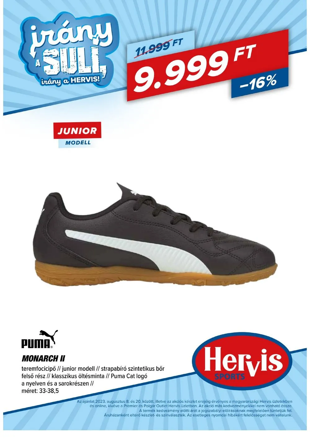 Hervis akciós újság 08.08–08.20 – 42. oldal