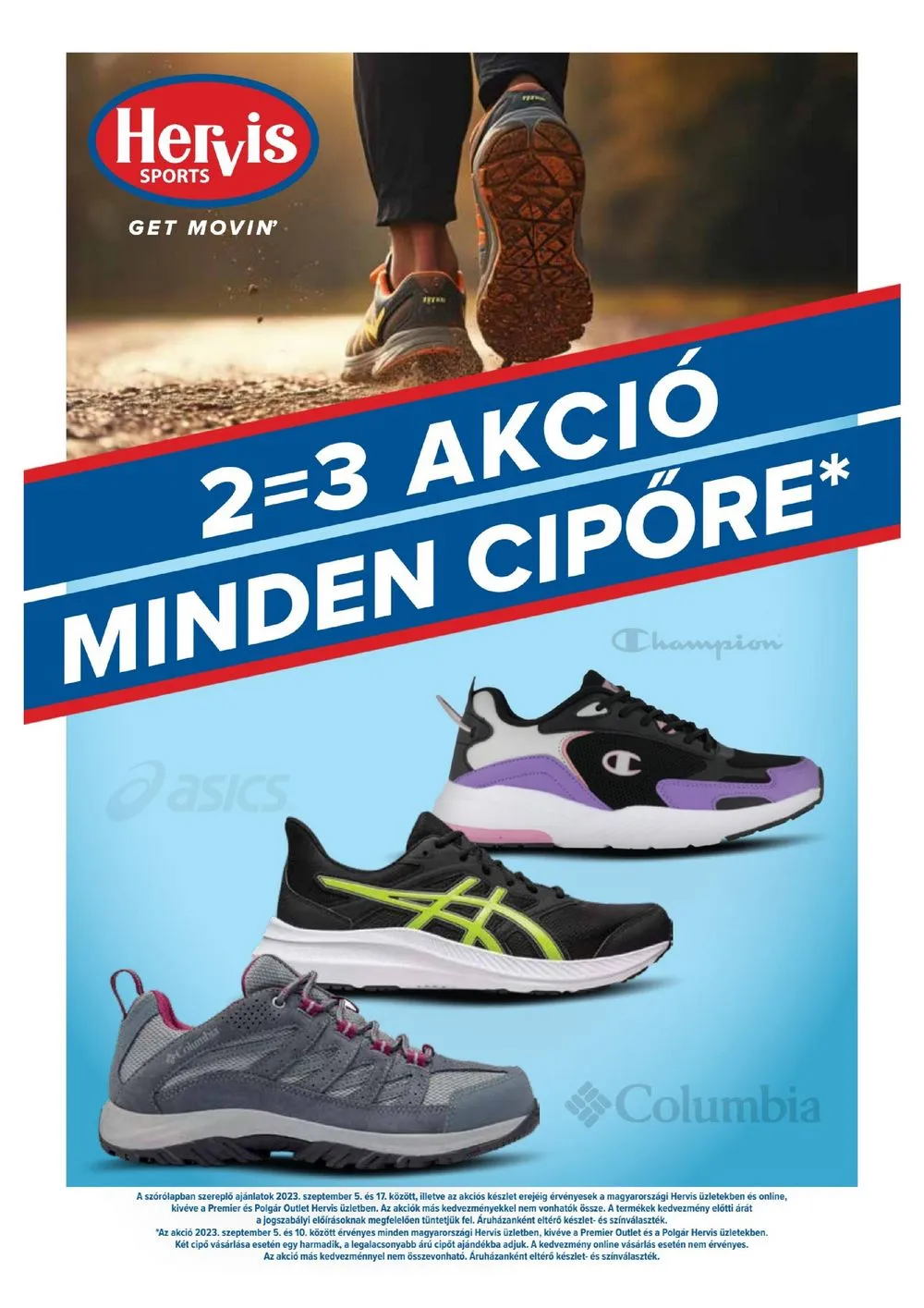 Hervis akciós újság 09.05–09.17