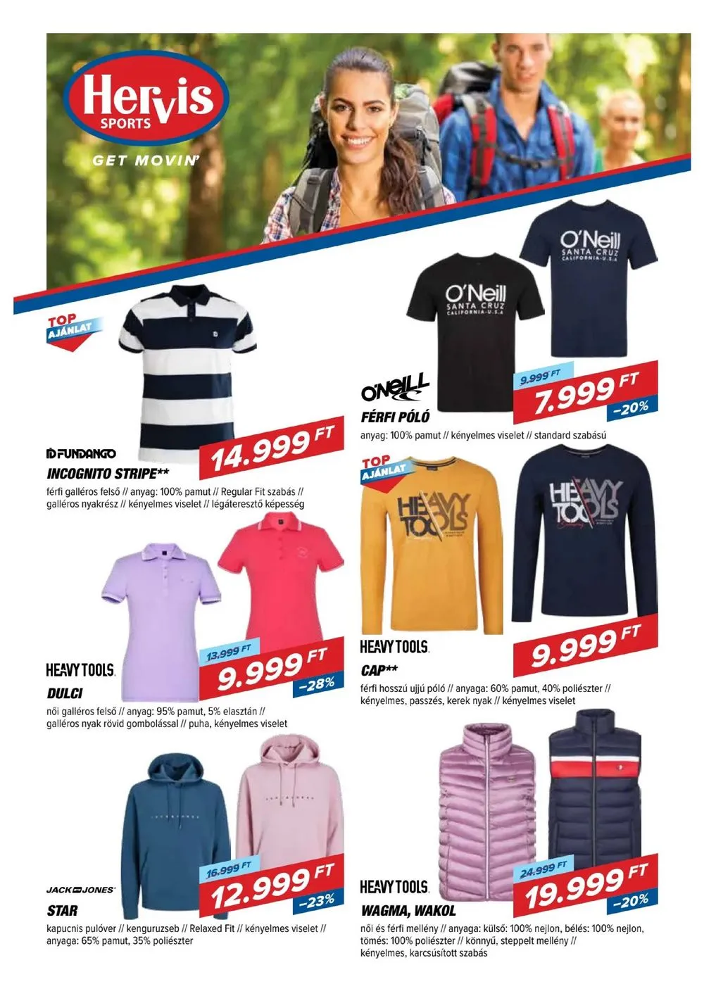Hervis akciós újság 03.19–04.07 – 4. oldal