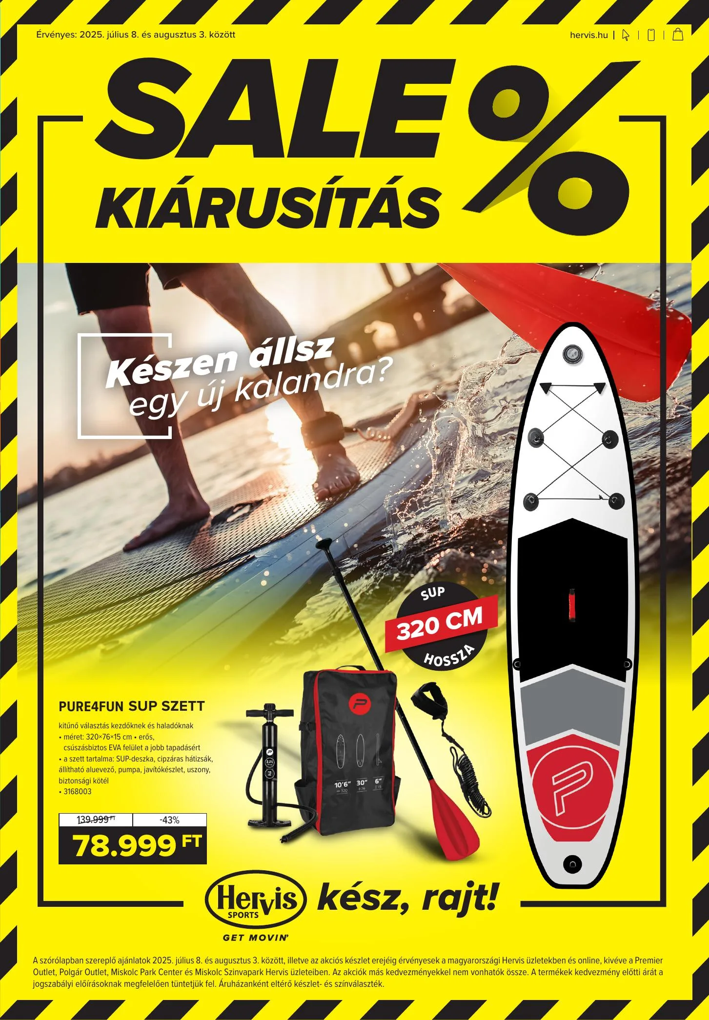 Hervis akciós újság 07.08–08.03