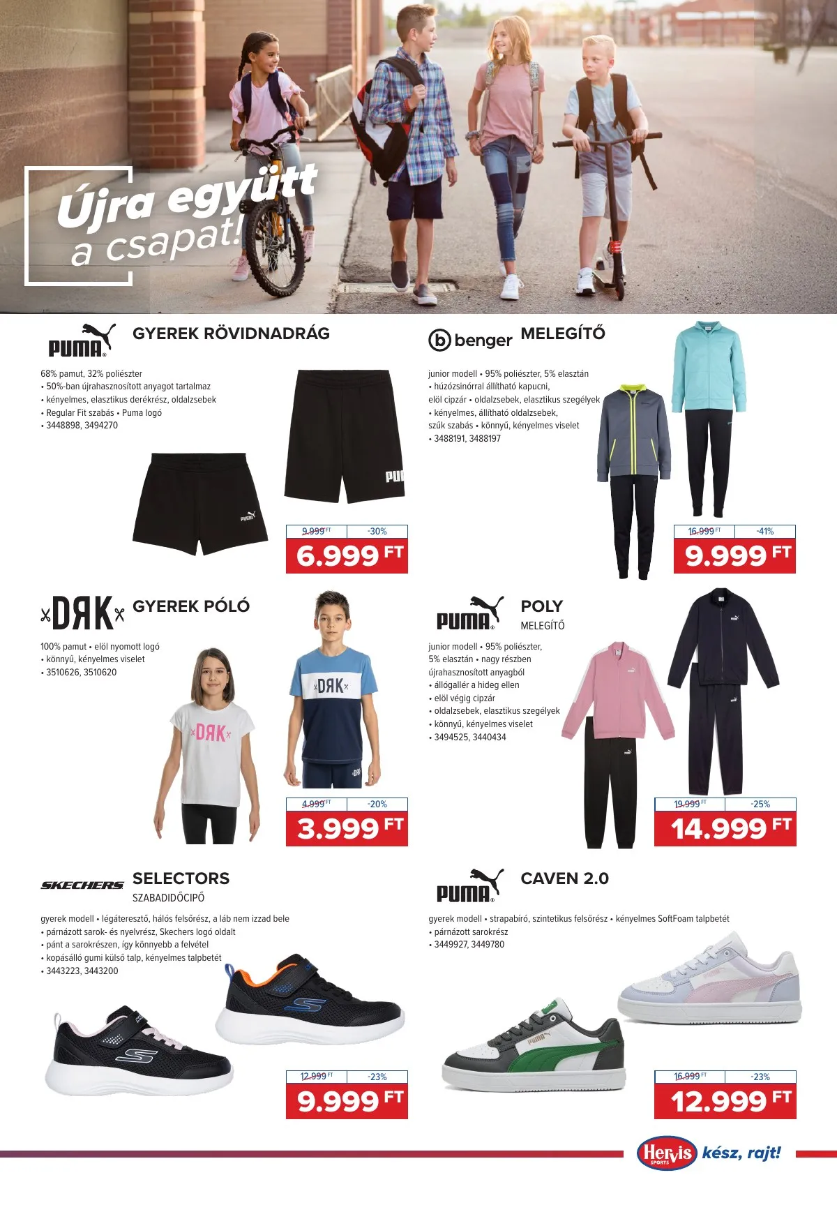 Hervis akciós újság 08.26–09.07 – 3. oldal