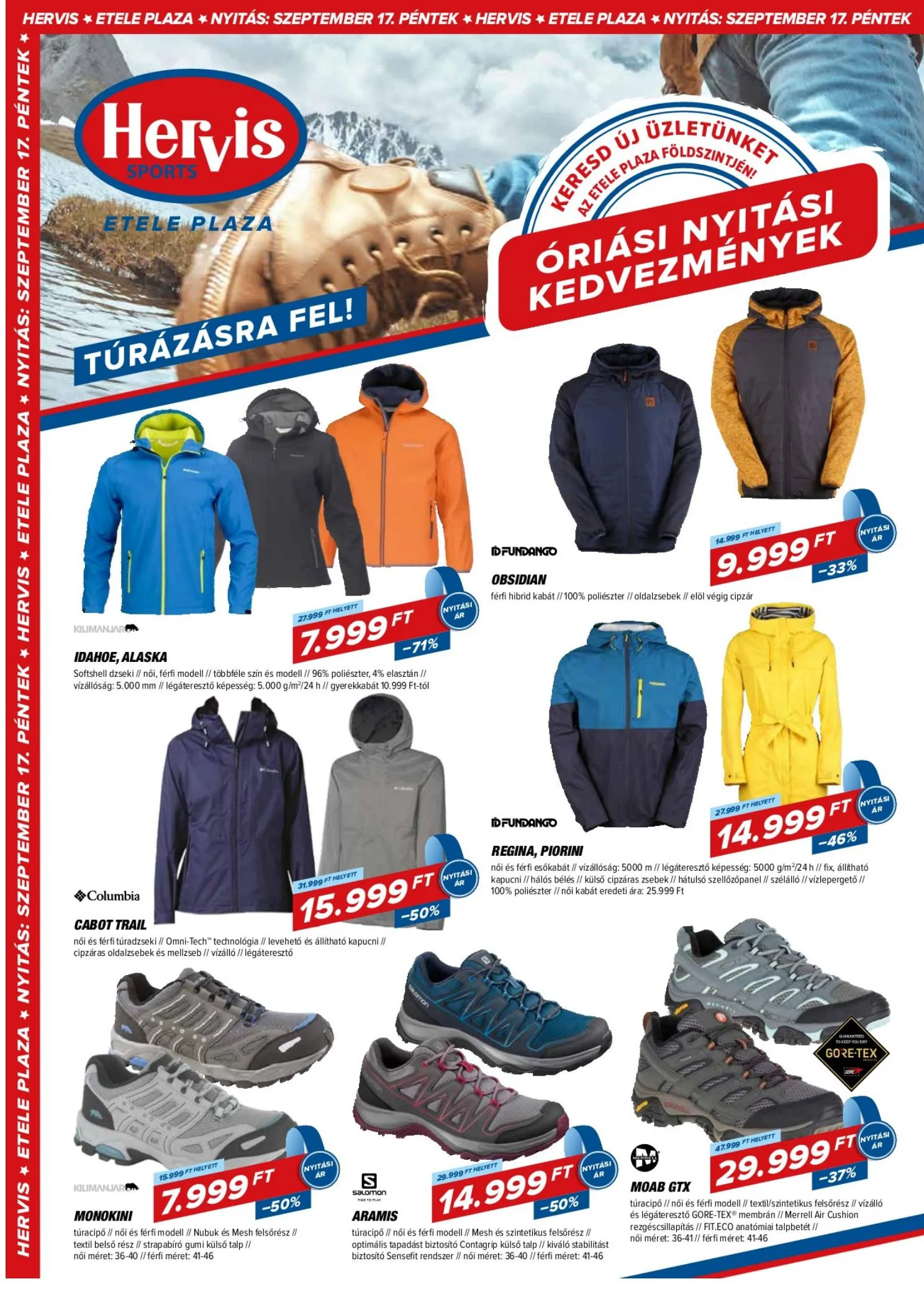 Hervis akciós újság Etele 09.17–09.26 – 4. oldal