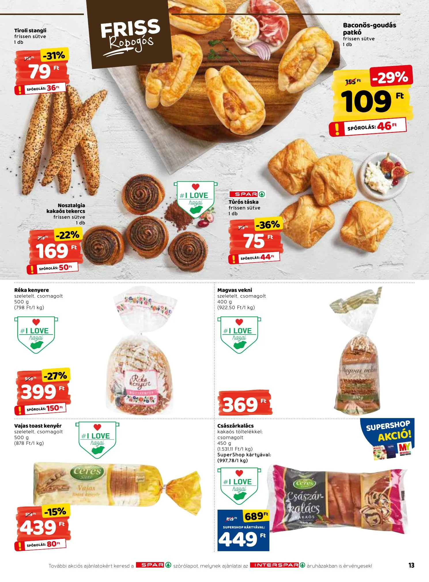 Interspar akciós újság 01.07–01.13 – 13. oldal