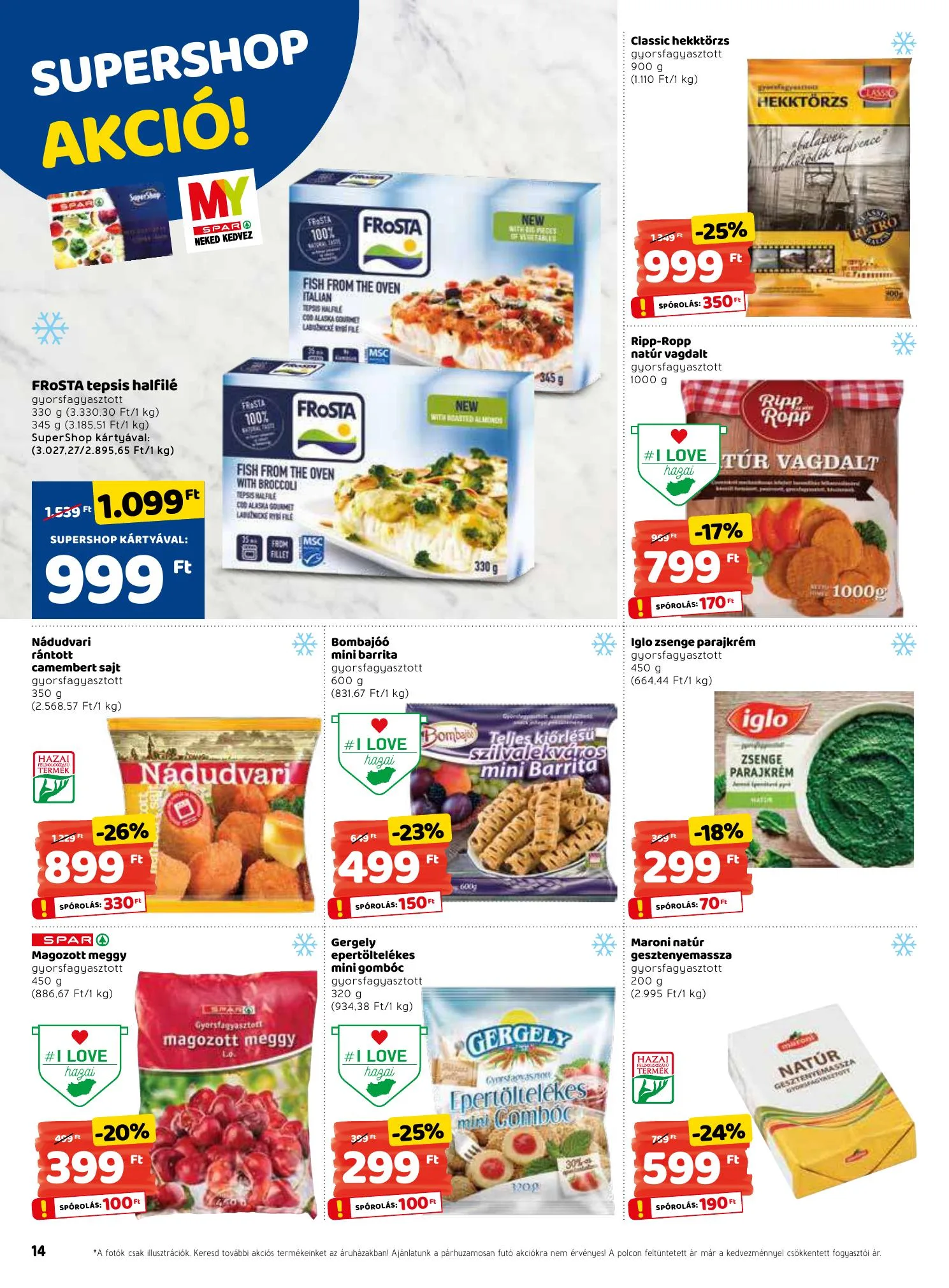 Interspar akciós újság 01.07–01.13 – 14. oldal