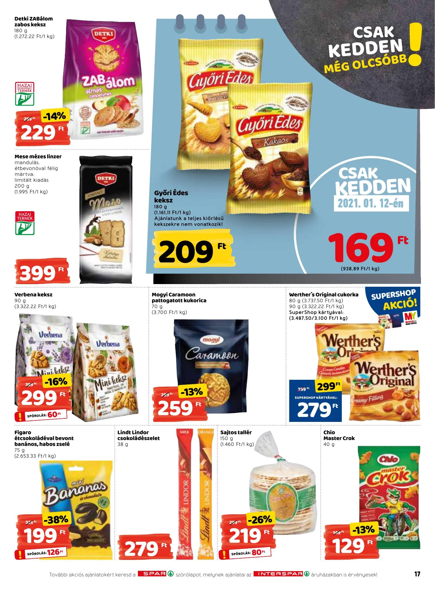Interspar akciós újság 01.07–01.13 – 17. oldal