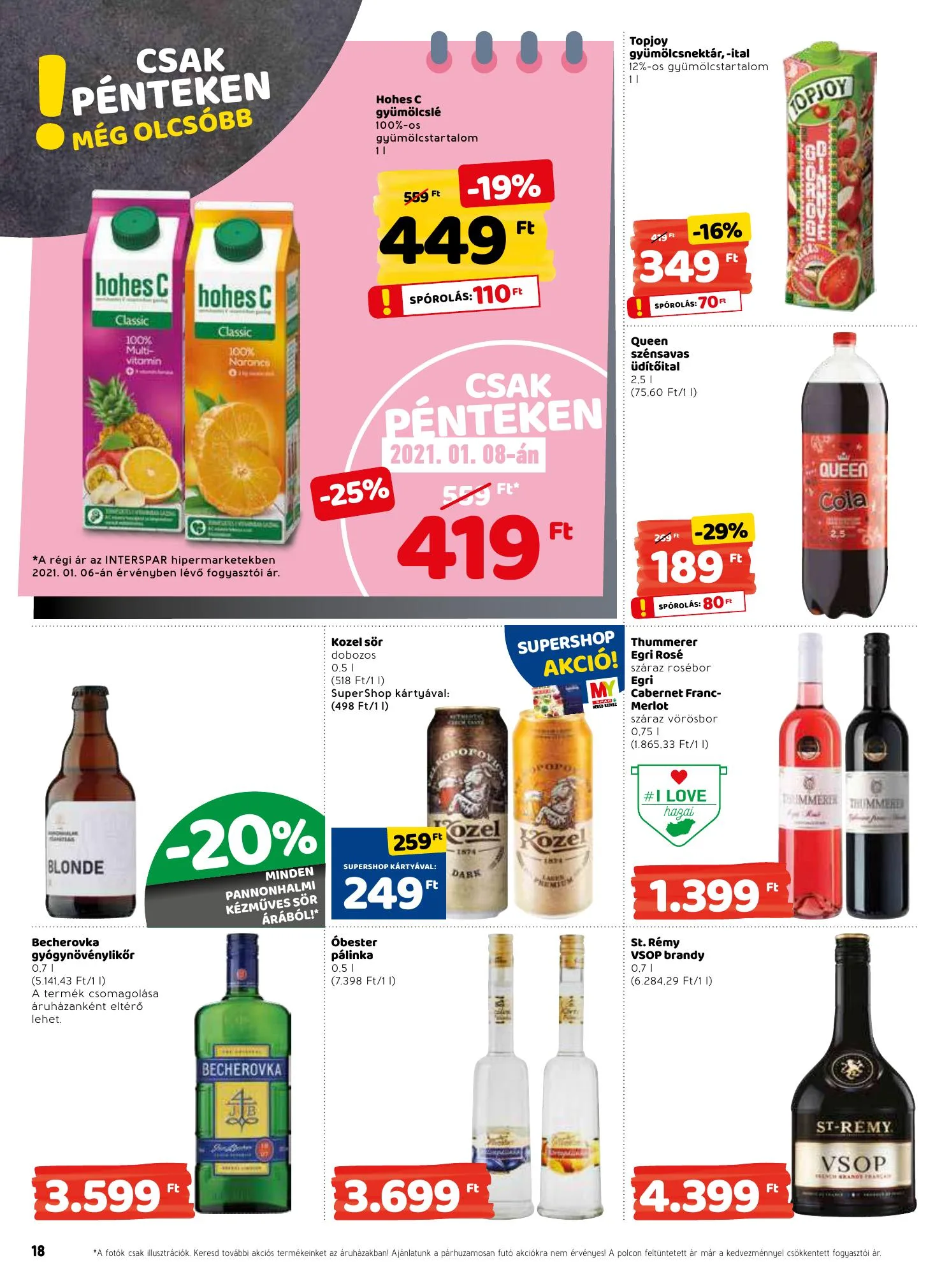 Interspar akciós újság 01.07–01.13 – 18. oldal