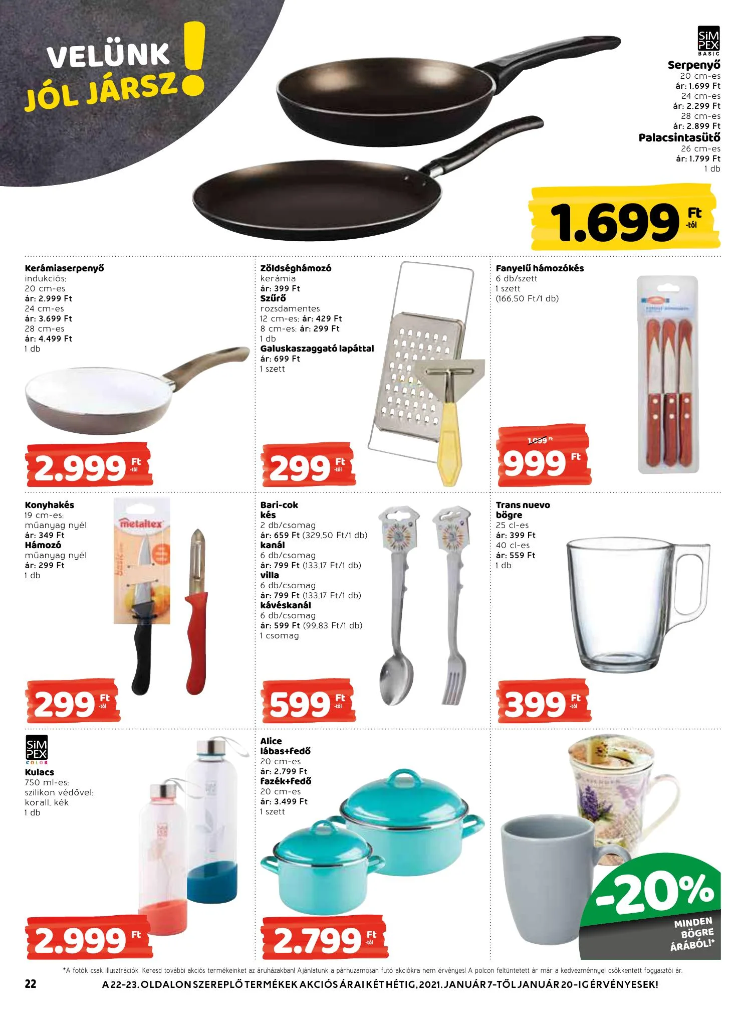 Interspar akciós újság 01.07–01.13 – 22. oldal
