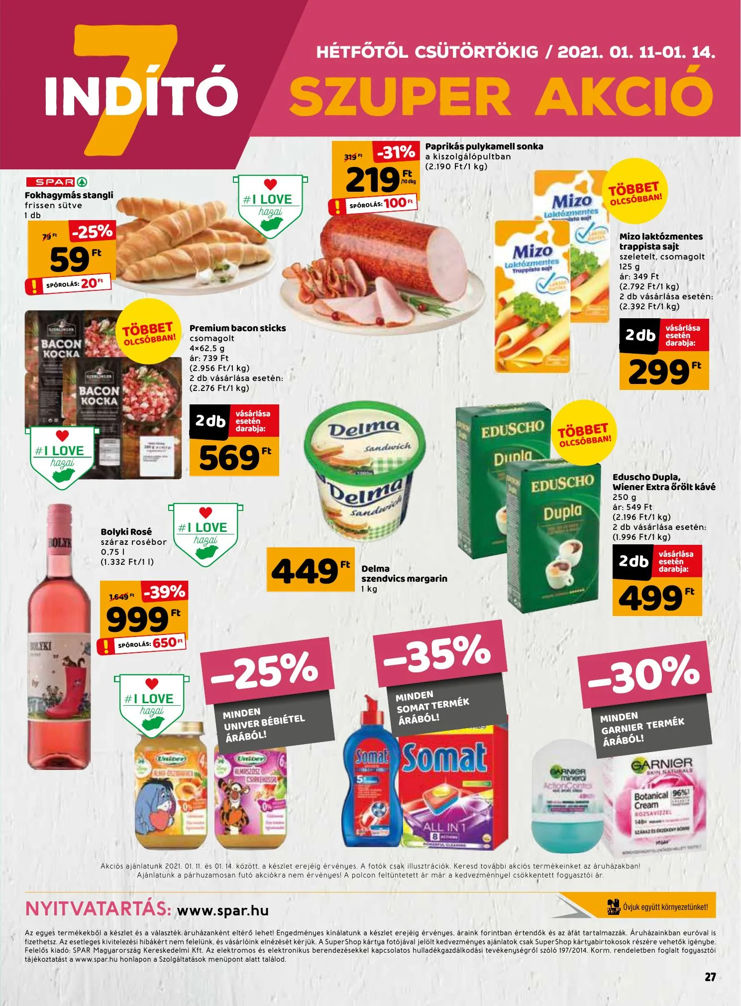 Interspar akciós újság 01.07–01.13 – 27. oldal