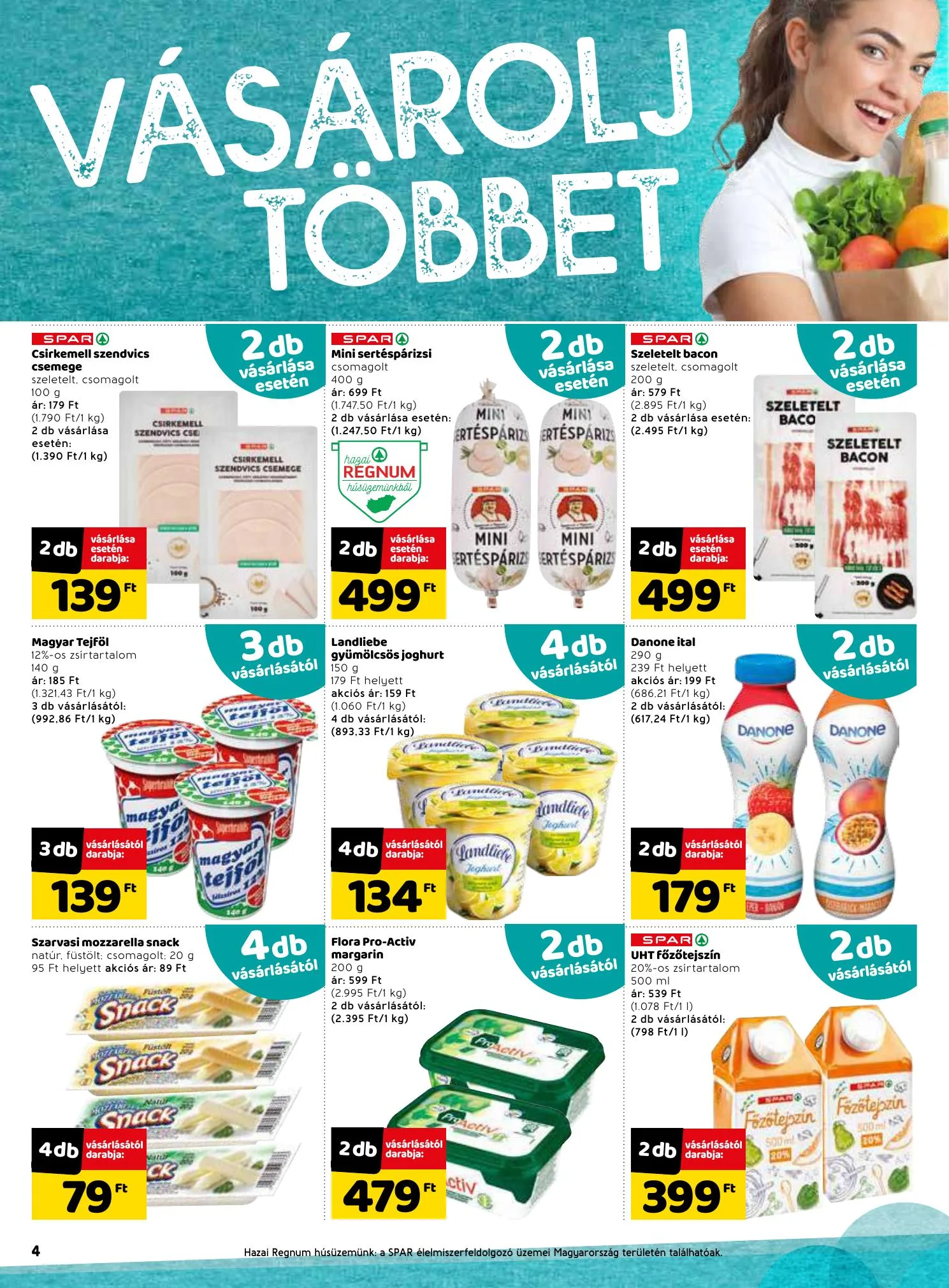 Interspar akciós újság 01.07–01.13 – 4. oldal