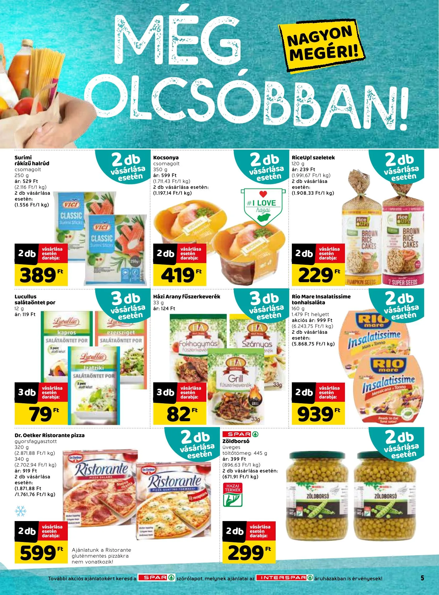 Interspar akciós újság 01.07–01.13 – 5. oldal
