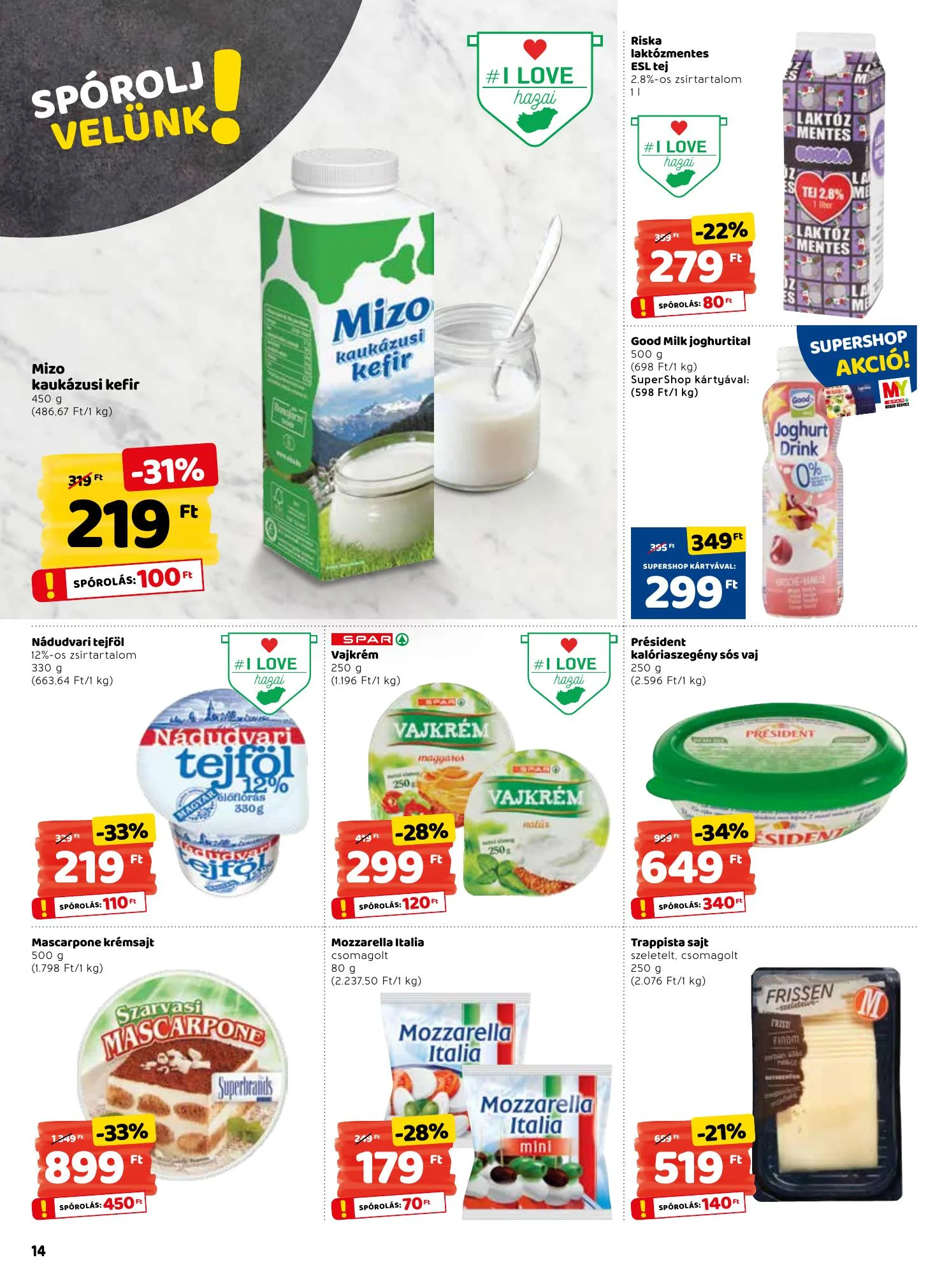 Interspar akciós újság 01.14–01.20 – 14. oldal