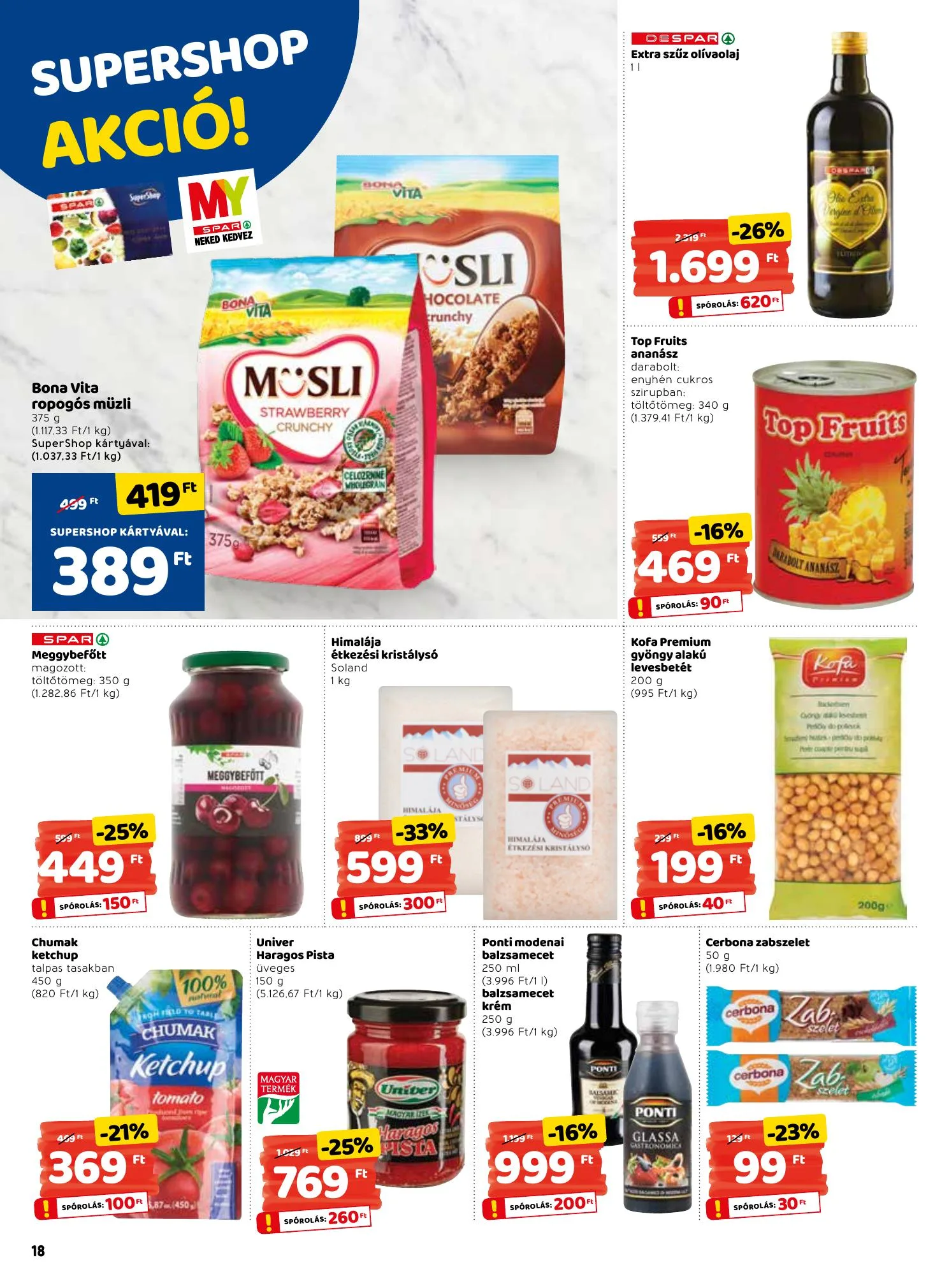 Interspar akciós újság 01.14–01.20 – 18. oldal