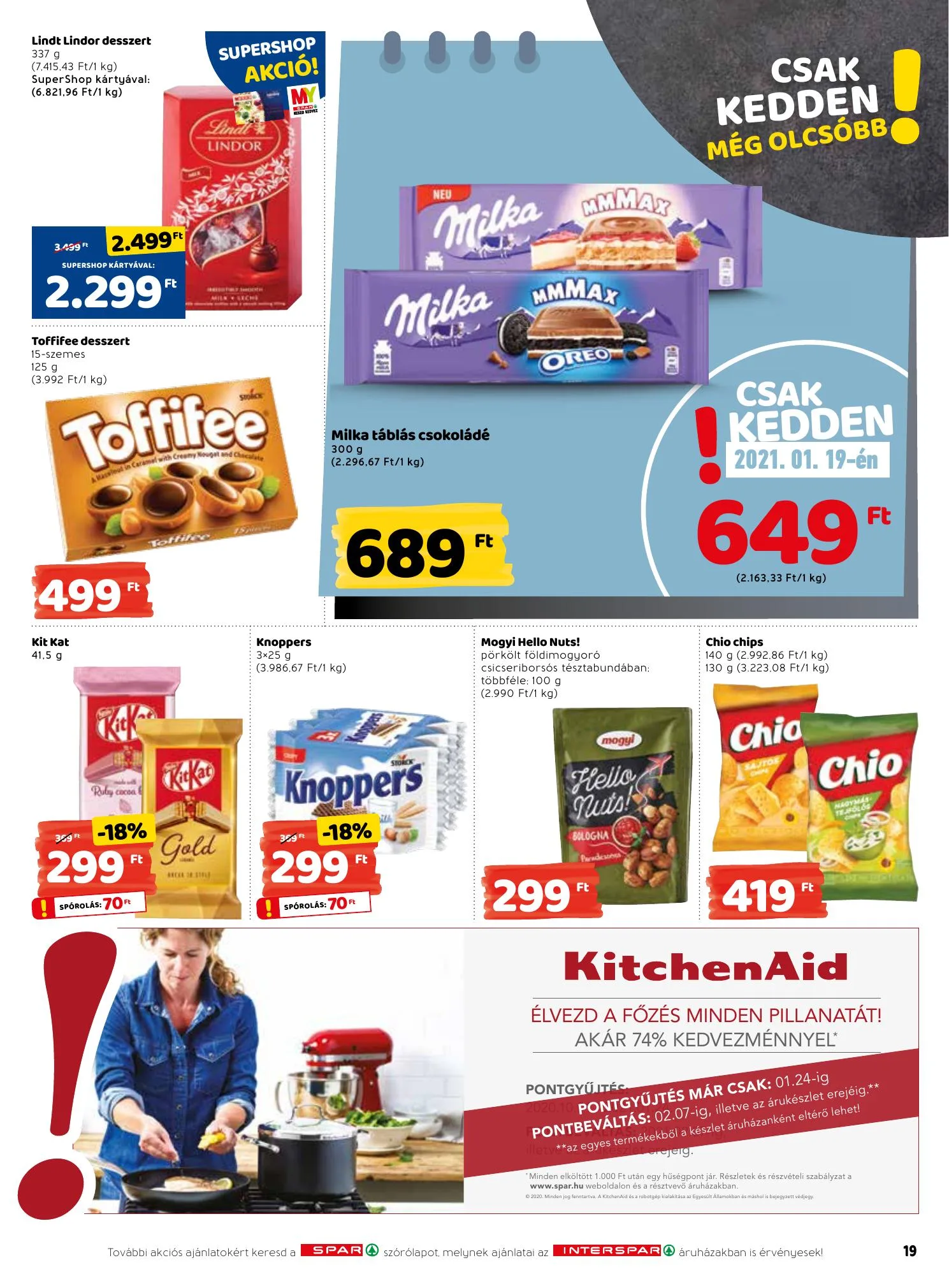 Interspar akciós újság 01.14–01.20 – 19. oldal