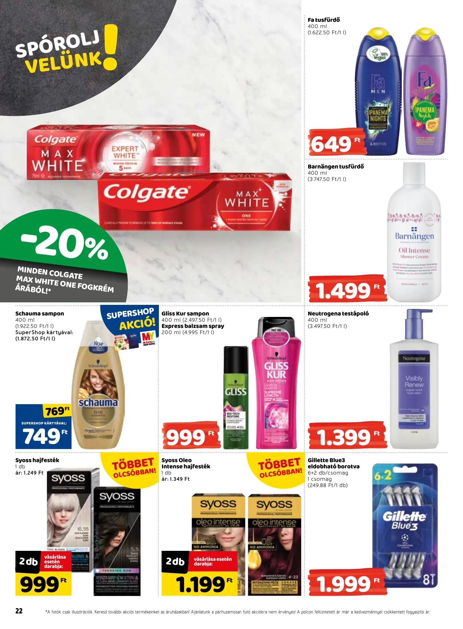 Interspar akciós újság 01.14–01.20 – 22. oldal