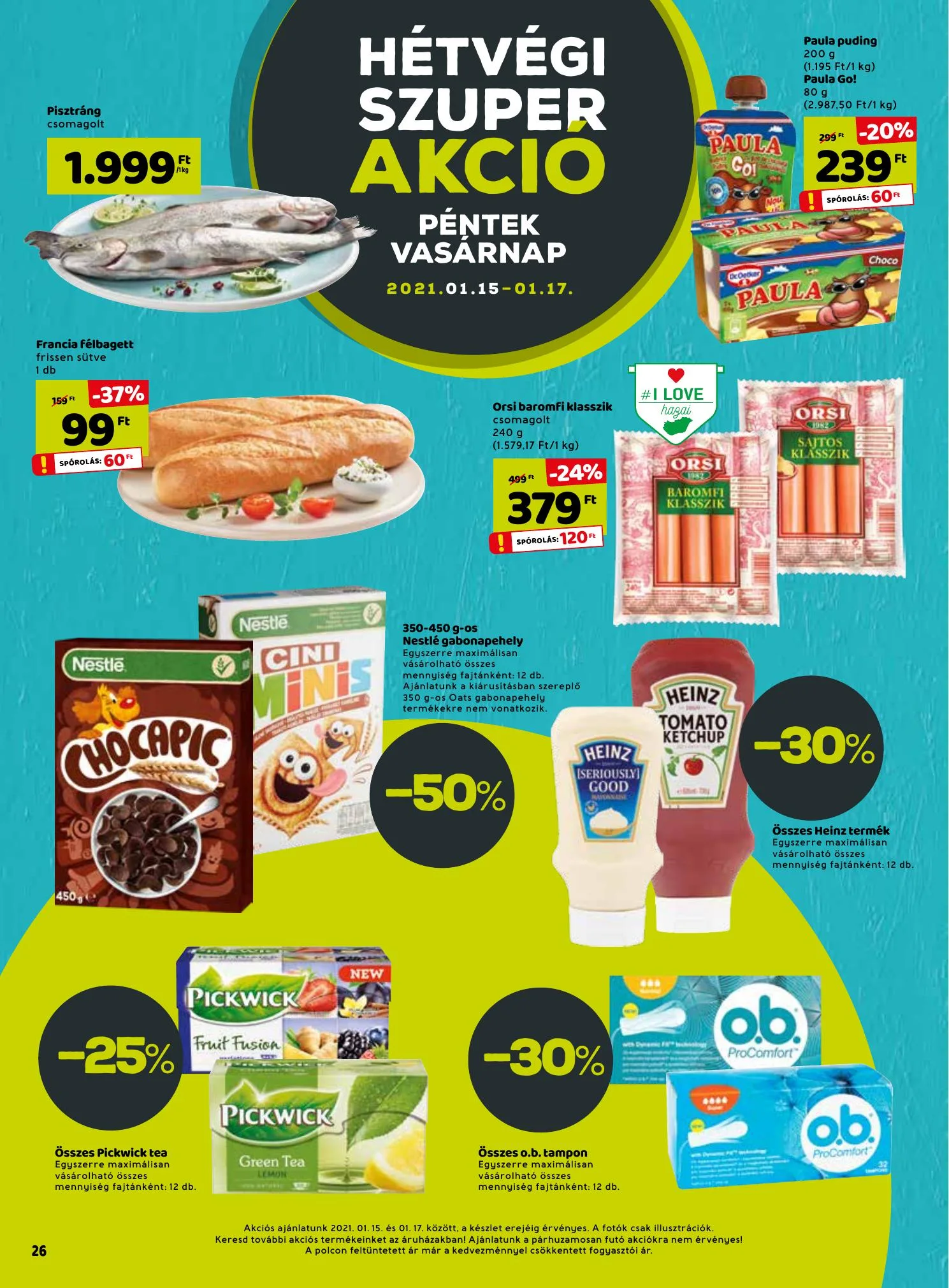 Interspar akciós újság 01.14–01.20 – 26. oldal