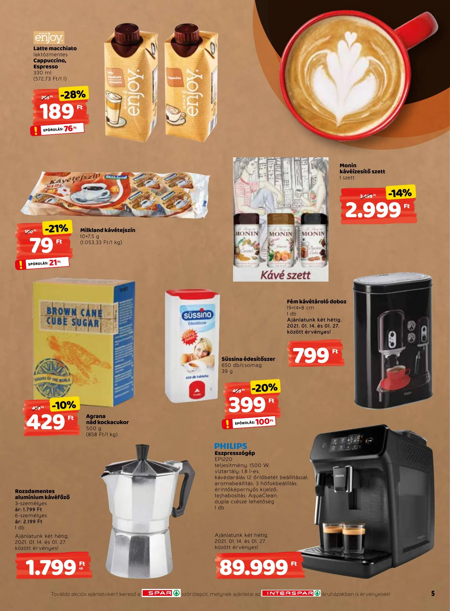 Interspar akciós újság 01.14–01.20 – 5. oldal