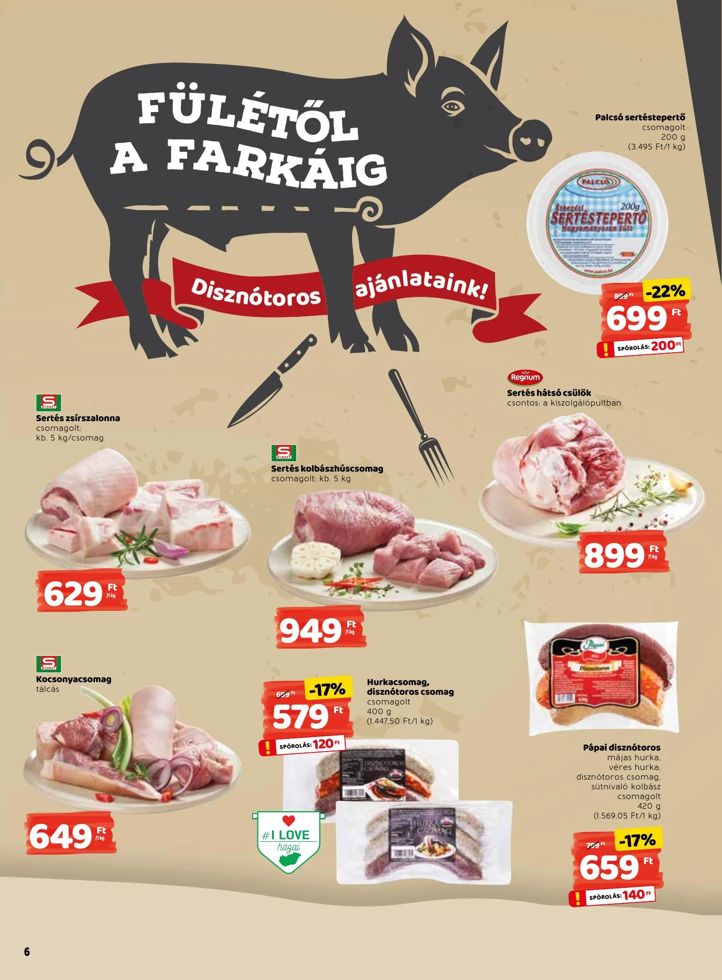 Interspar akciós újság 01.14–01.20 – 6. oldal