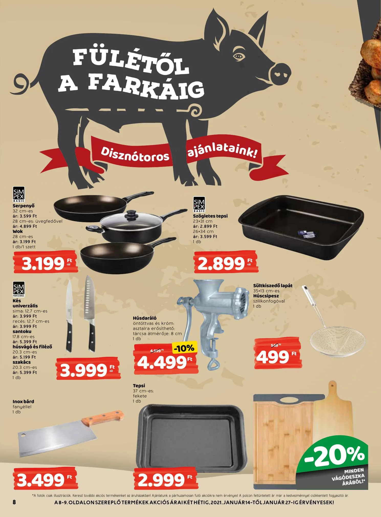 Interspar akciós újság 01.14–01.20 – 8. oldal