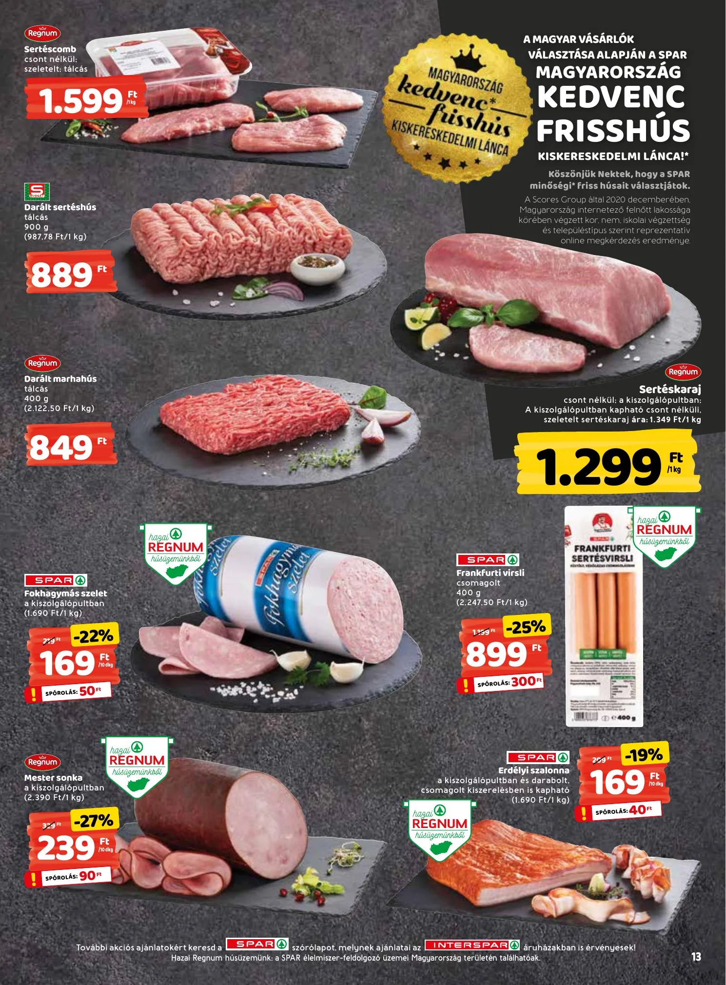Interspar akciós újság 01.21–01.27 – 13. oldal