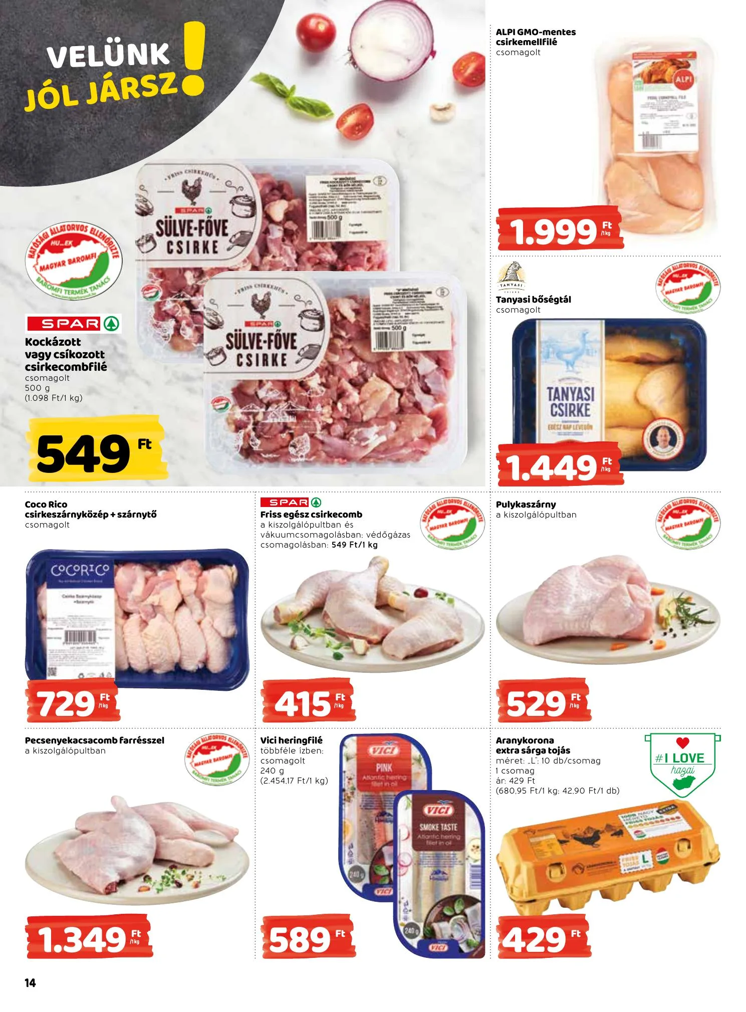 Interspar akciós újság 01.21–01.27 – 14. oldal