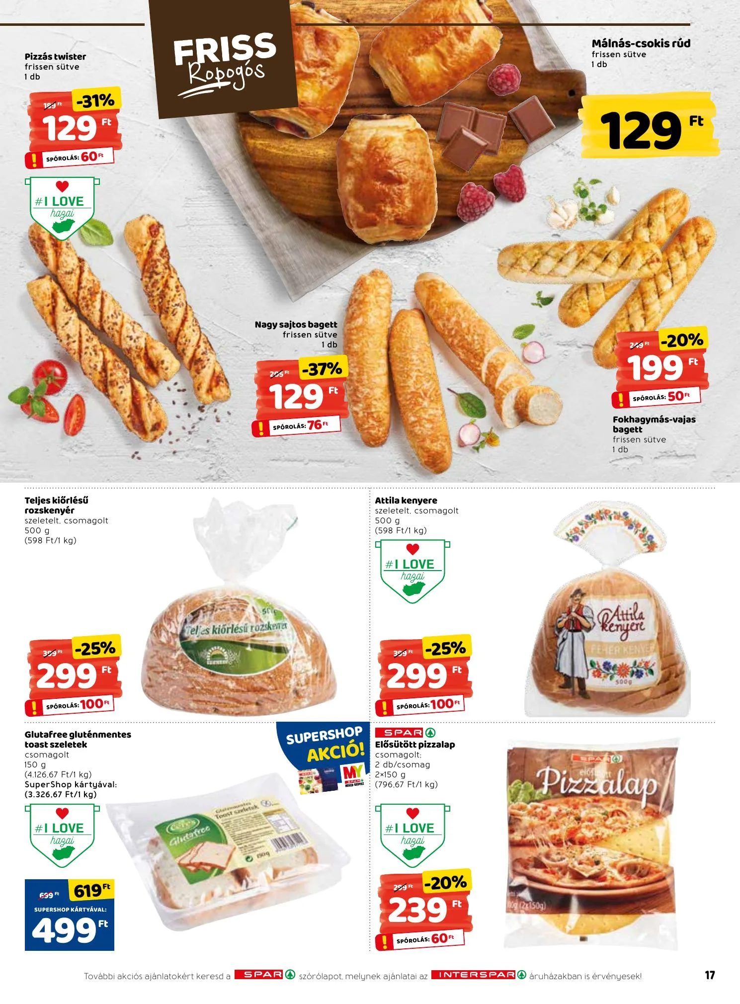 Interspar akciós újság 01.21–01.27 – 17. oldal