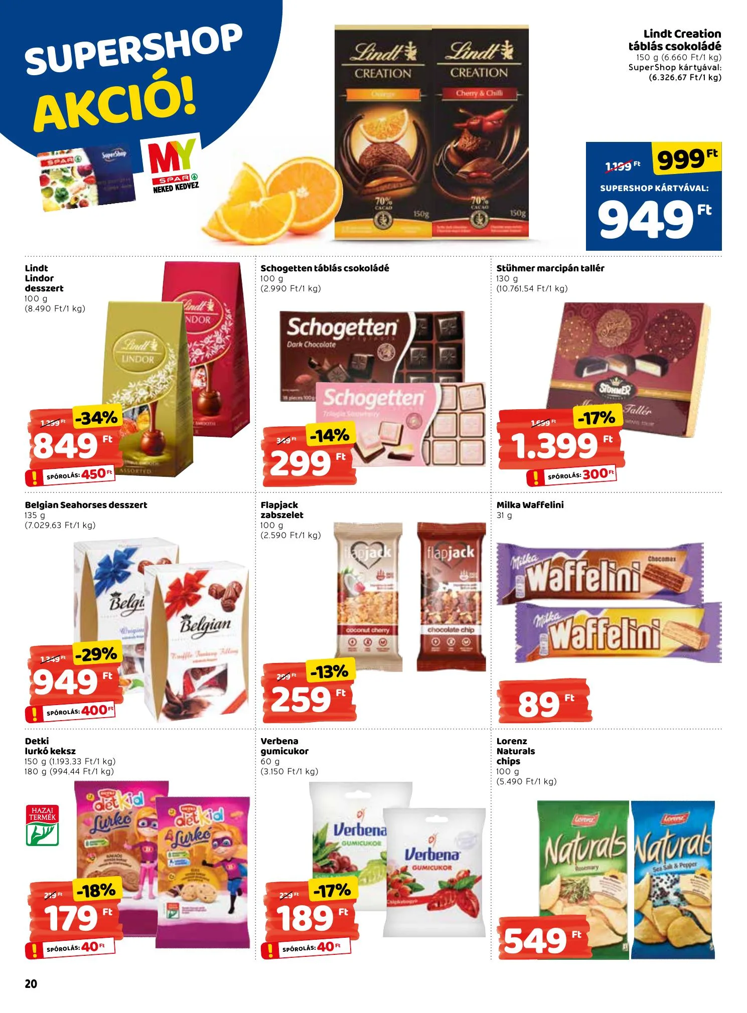 Interspar akciós újság 01.21–01.27 – 20. oldal