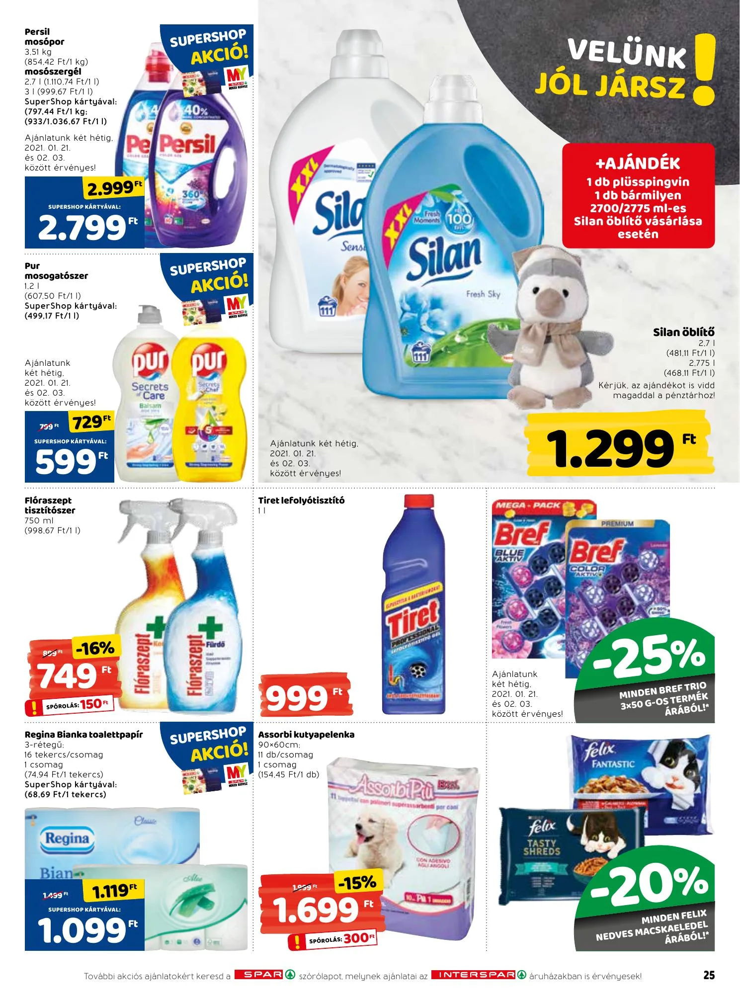 Interspar akciós újság 01.21–01.27 – 25. oldal