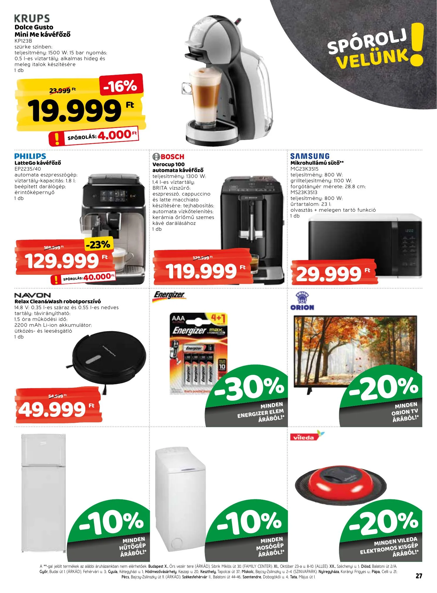 Interspar akciós újság 01.21–01.27 – 27. oldal