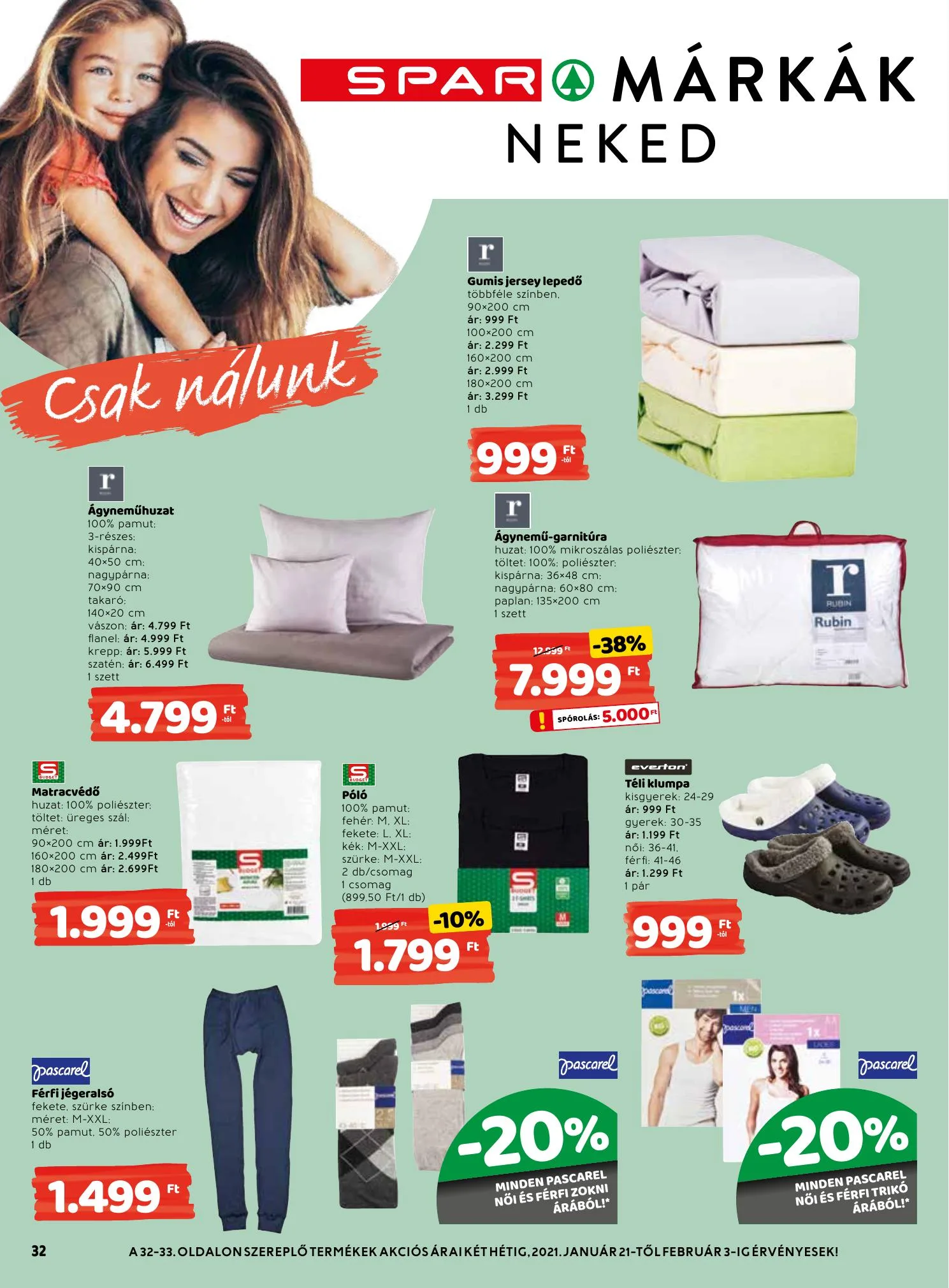 Interspar akciós újság 01.21–01.27 – 32. oldal