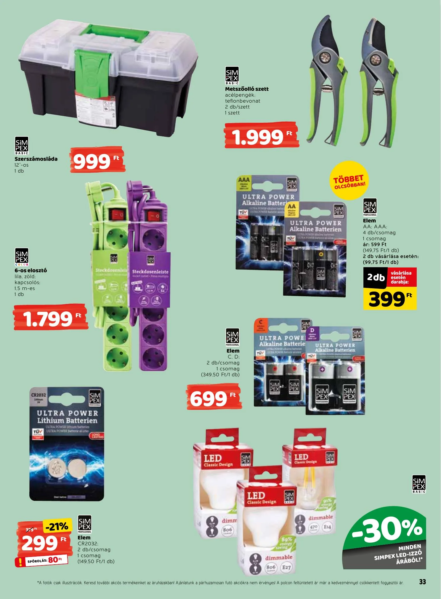 Interspar akciós újság 01.21–01.27 – 33. oldal