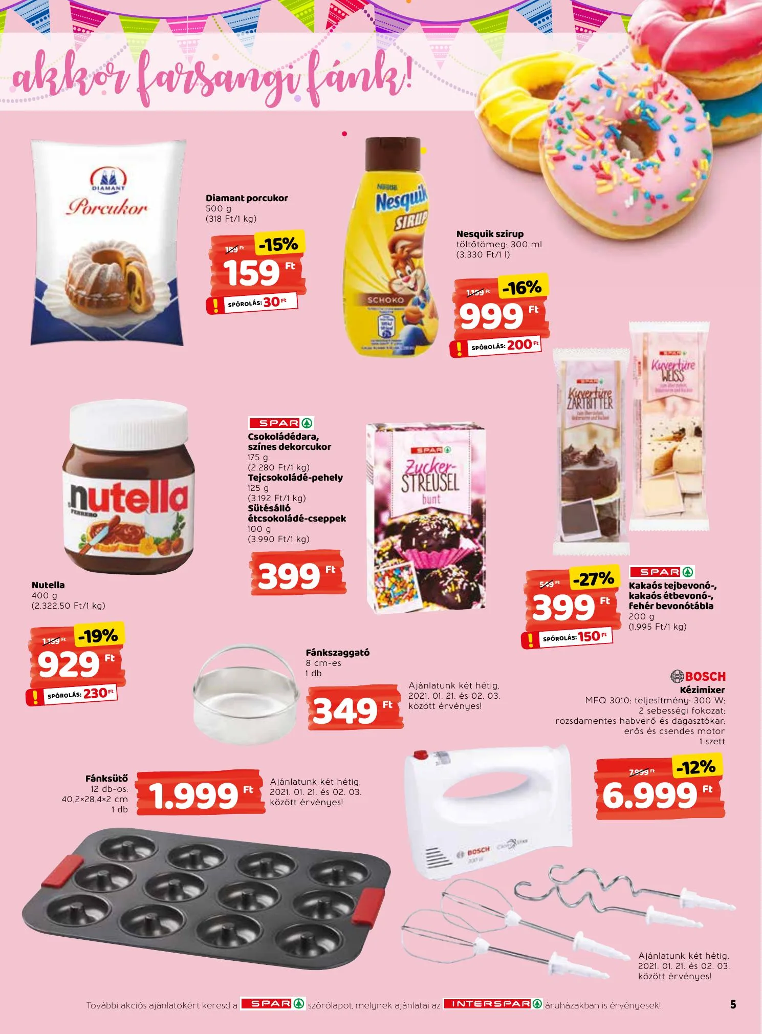 Interspar akciós újság 01.21–01.27 – 5. oldal
