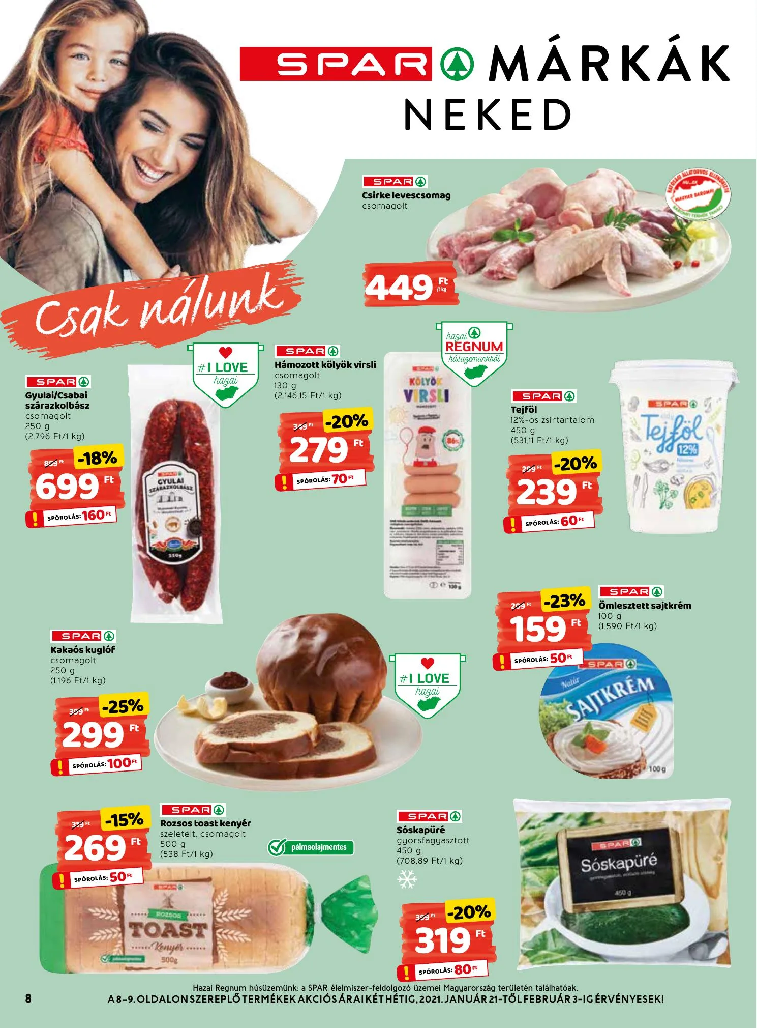 Interspar akciós újság 01.21–01.27 – 8. oldal