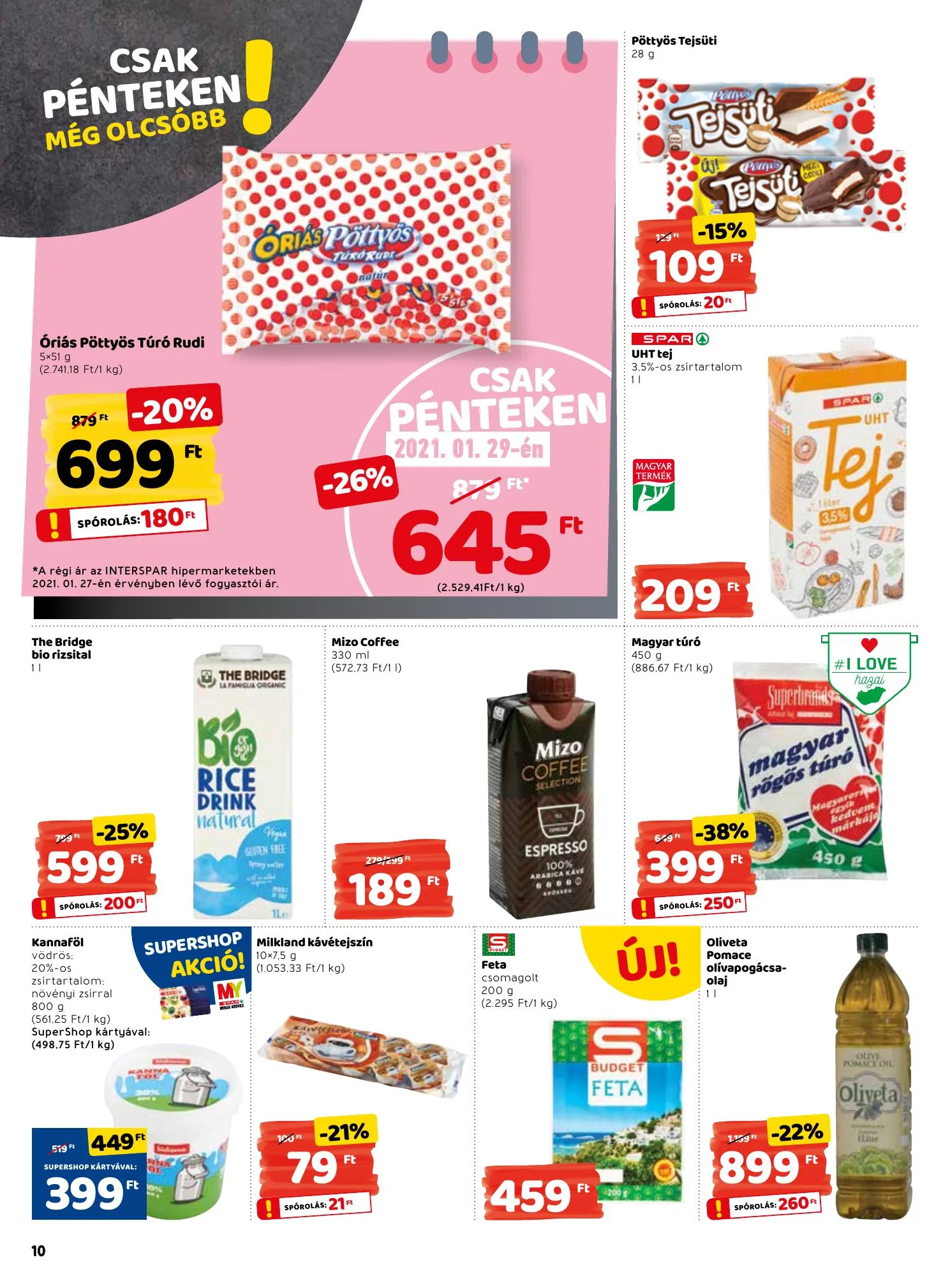Interspar akciós újság 01.28–02.03 – 10. oldal